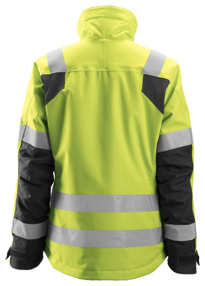 DAMJACKA SNICKERS WORKWEAR 37.5 HV KL2/3, GUL/SVART STL XS R
