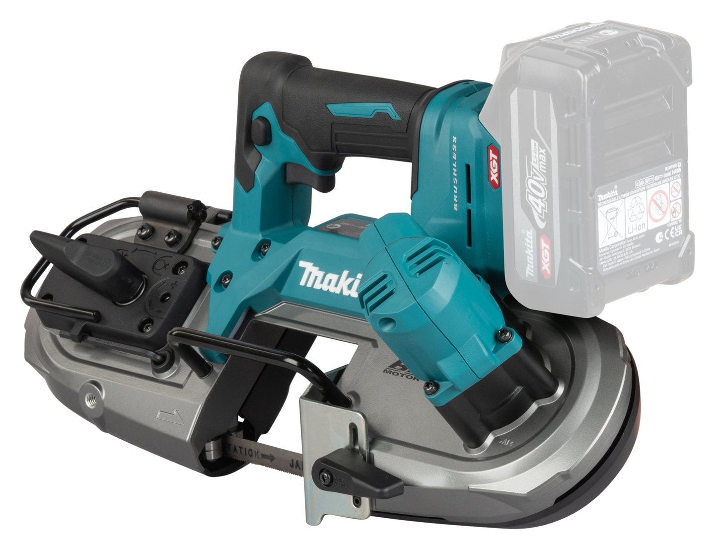 Akkuvannesaha Makita PB003GZ 40V XGT runko