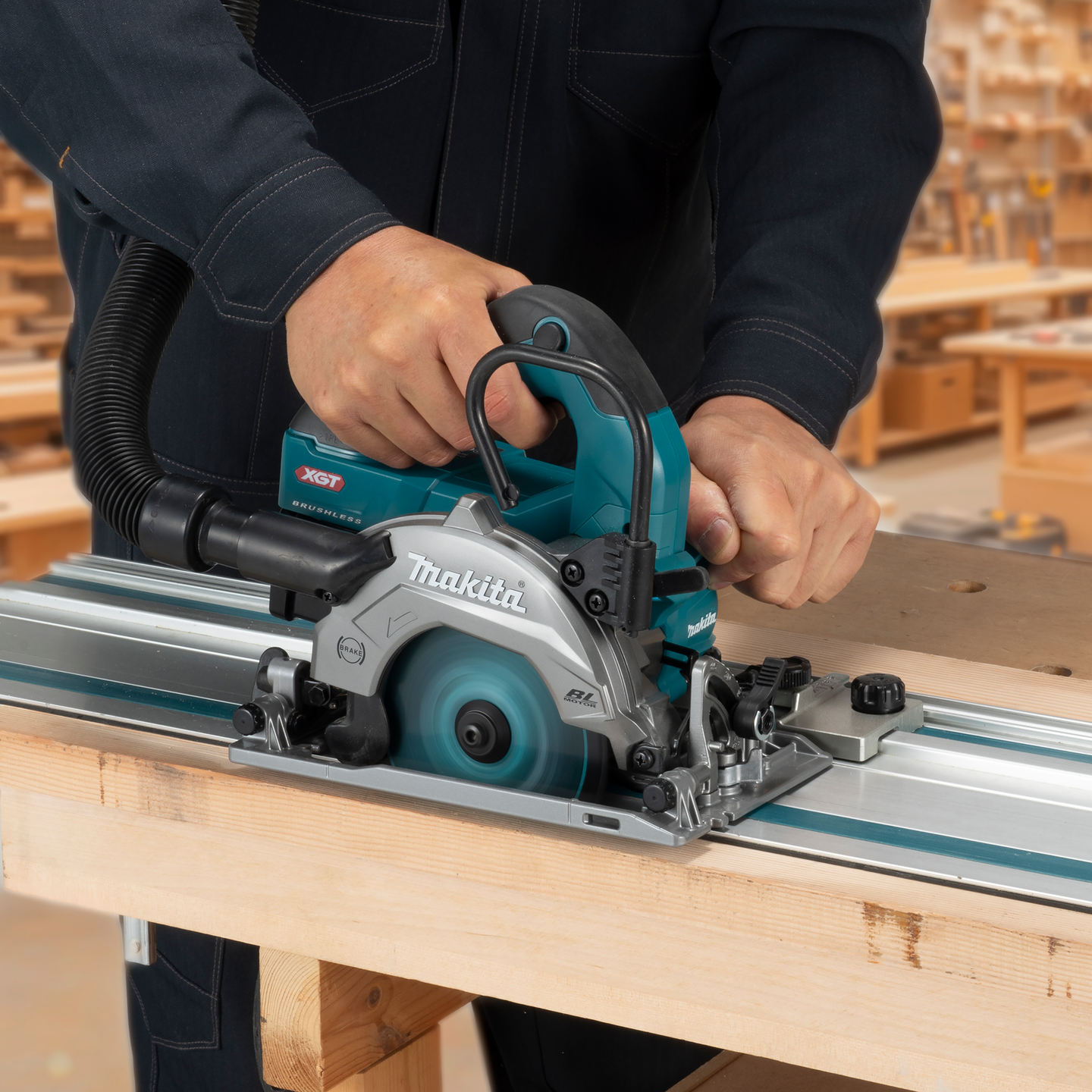 Akkupyörösaha Makita HS014GZ 40V XGT runko