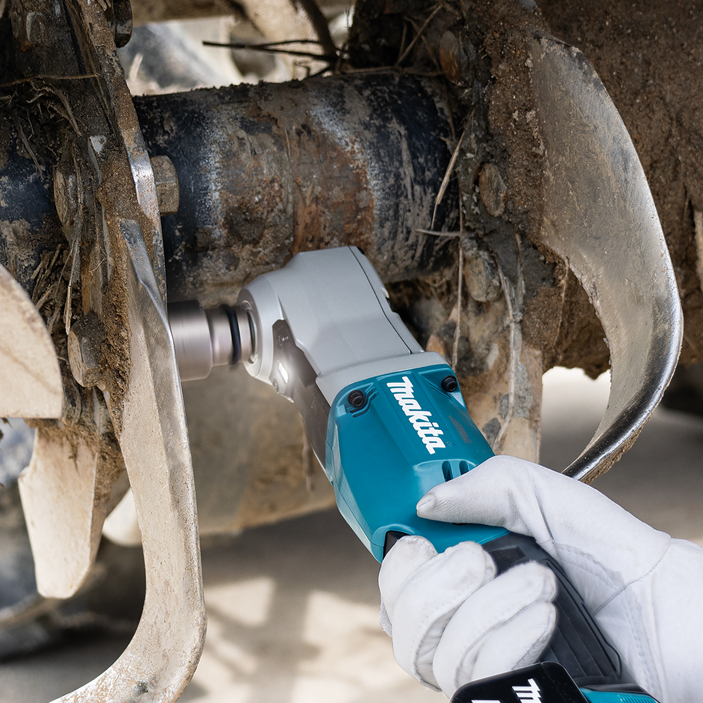 Iskevä akkukulmamutterinväännin Makita DTL301Z 18V LXT runko
