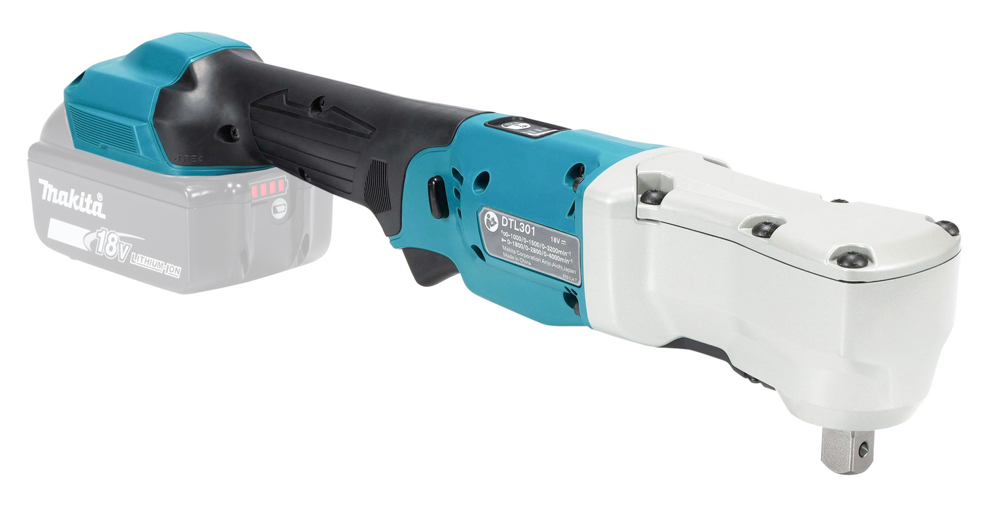 Iskevä akkukulmamutterinväännin Makita DTL301Z 18V LXT runko