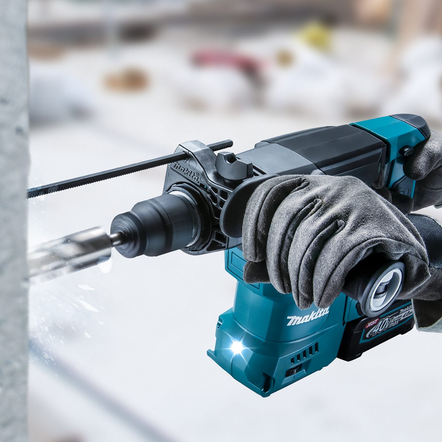 Akkuporavasara Makita HR008GZ 40V XGT runko