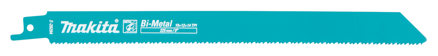 Puukkosahanterä Makita 225x1,25mm BiM 10-14TPI metalli 5kpl