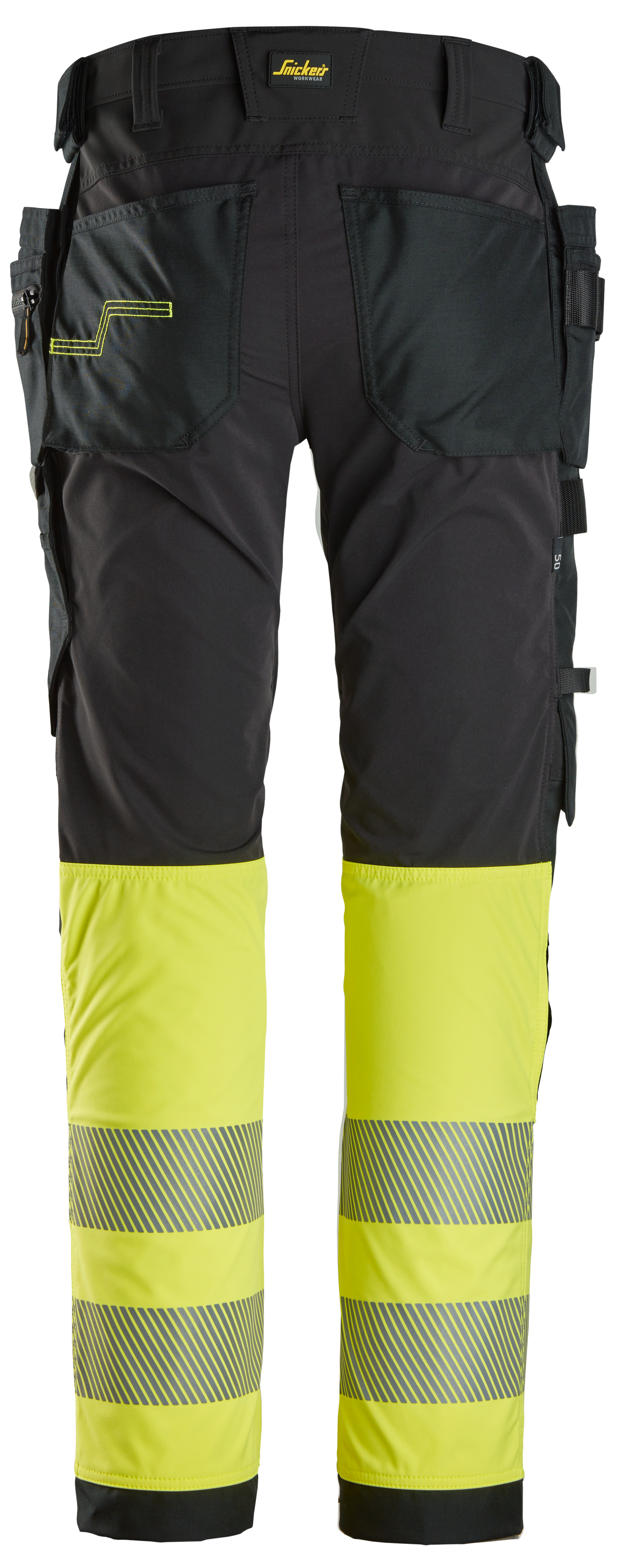 Huomiotyöhousut stretch riipputaskuilla lk 1 Snickers 6231-0466 koko 56