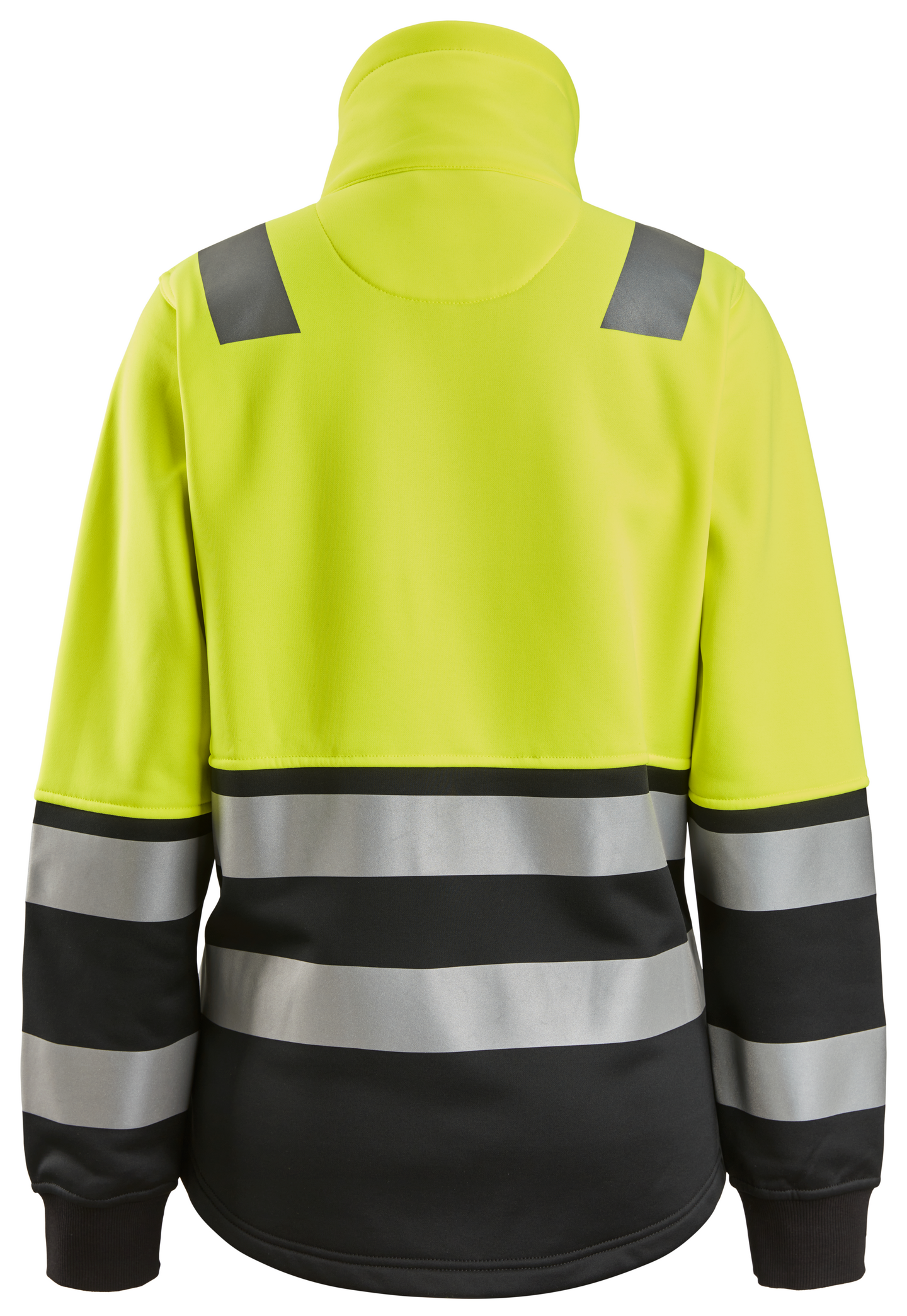JACKA SNICKERS WORKWEAR DAM 8073 KL 2 GUL XXL, VARSELGUL/SVART