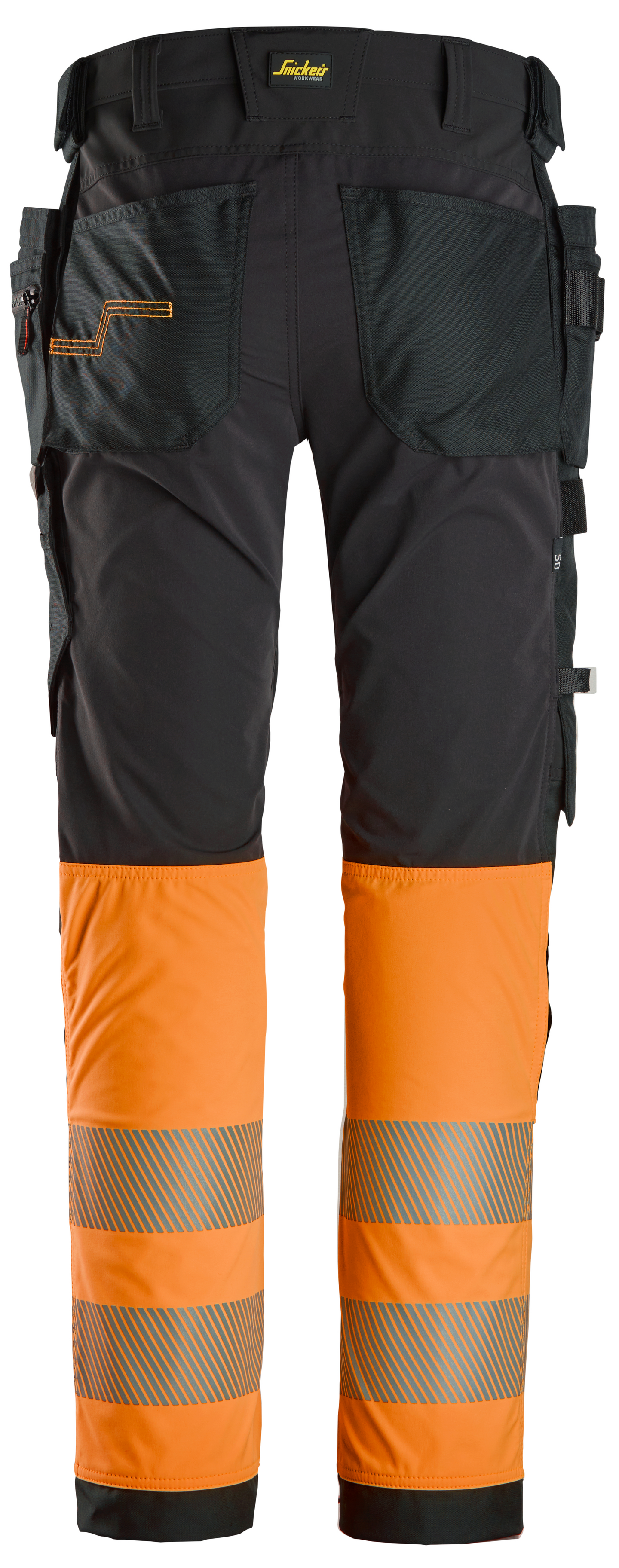 Huomiotyöhousut stretch riipputaskuilla lk 1 Snickers 6231-0455 koko 48