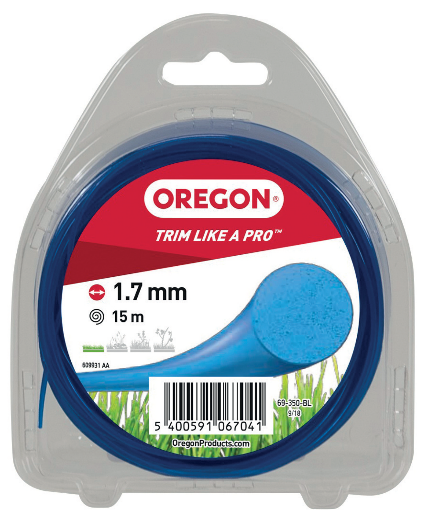 Siima Oregon sininen 1,7mm 15m