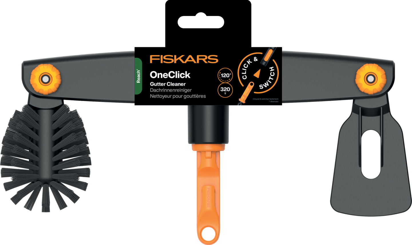 Räystäskourun puhdistaja Fiskars OneClick