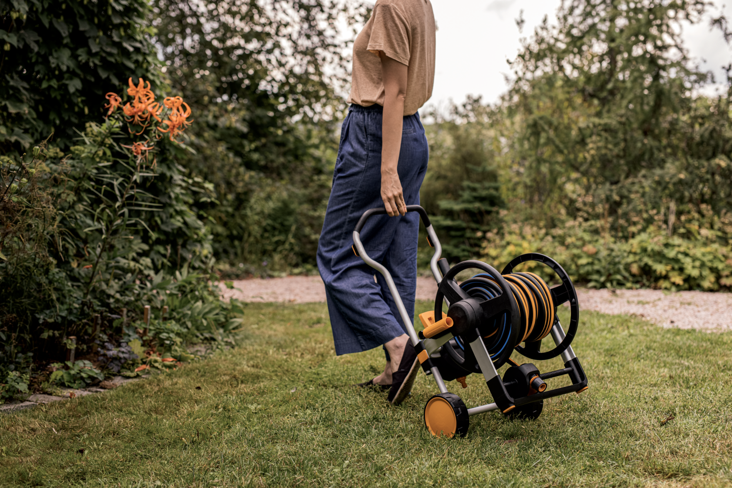 SLANGVINDA FISKARS XL ALLT-I-ETT SET