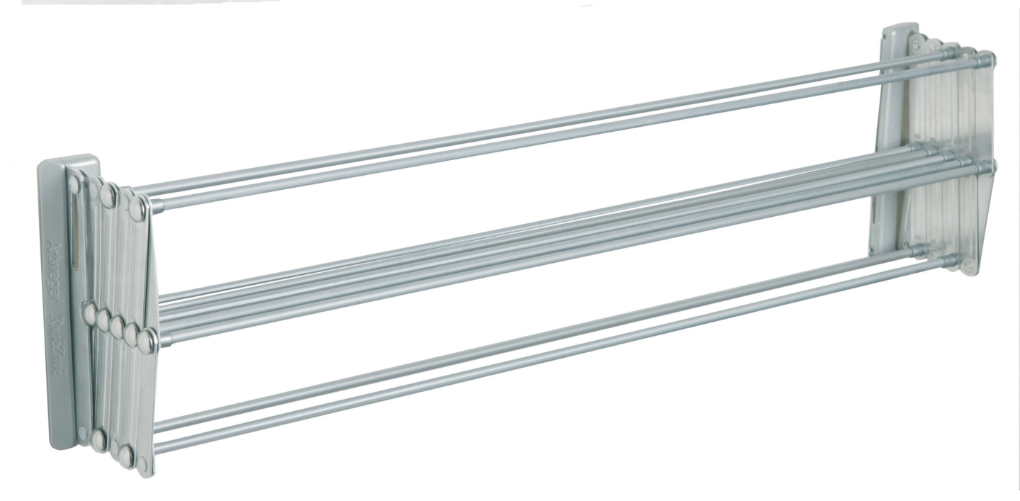 Kuivausteline 40131 Ruck-Zuck 80cm harmaa