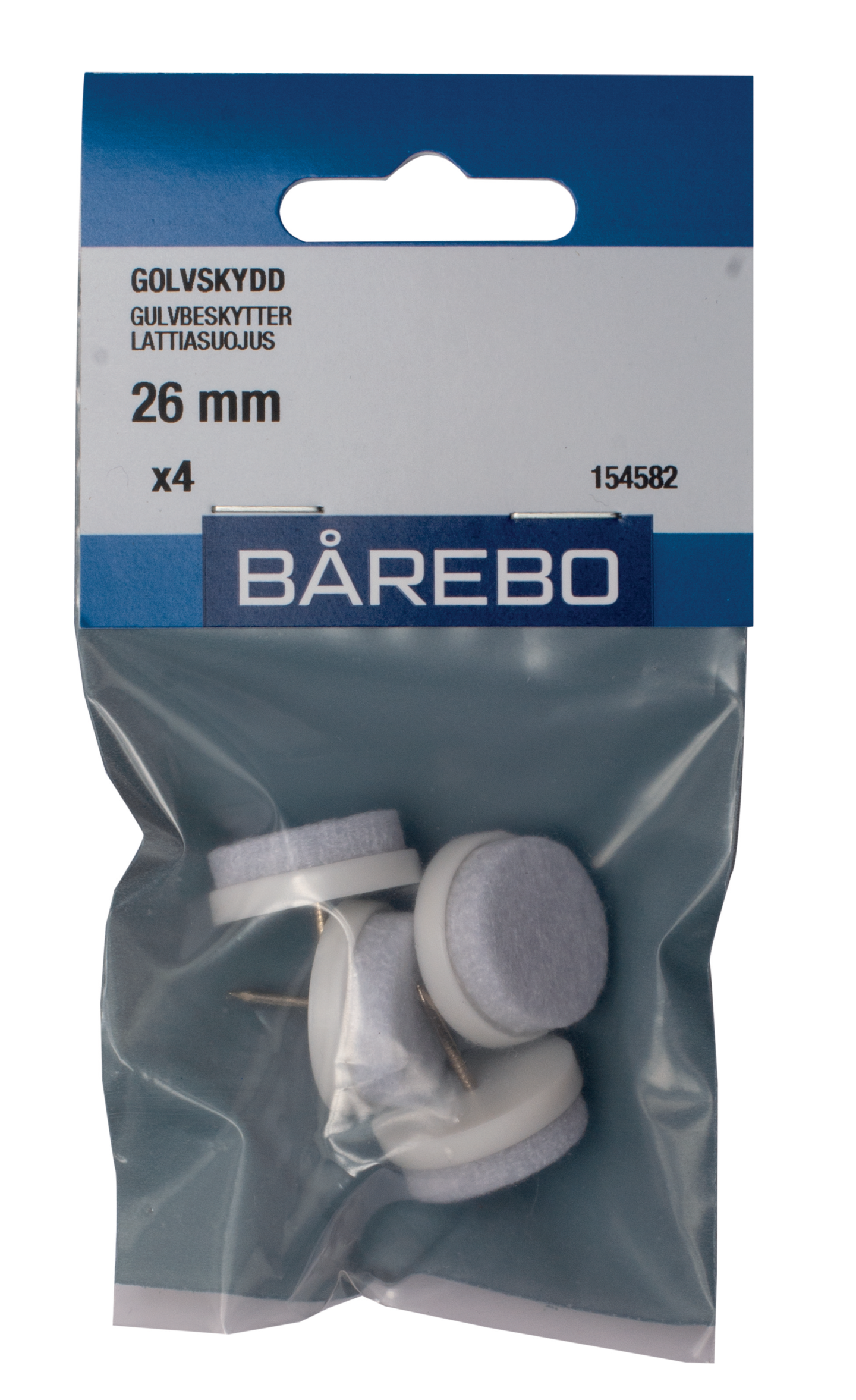 GOLVSKYDD FI/SPIK BÅREBO 26MM