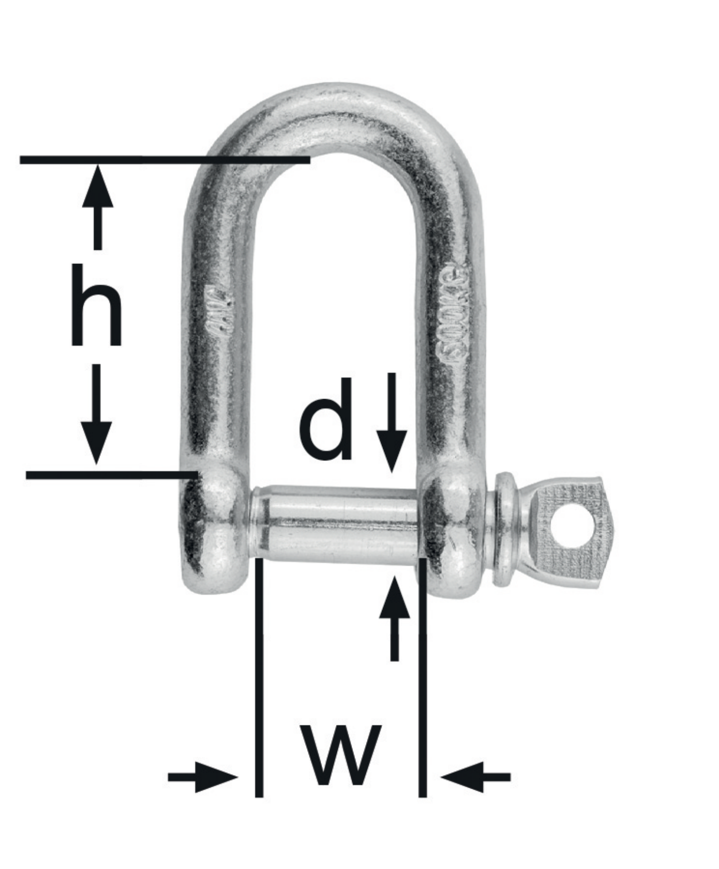 SCHACKEL BÅREBO FZB 1/2 12MM 2P