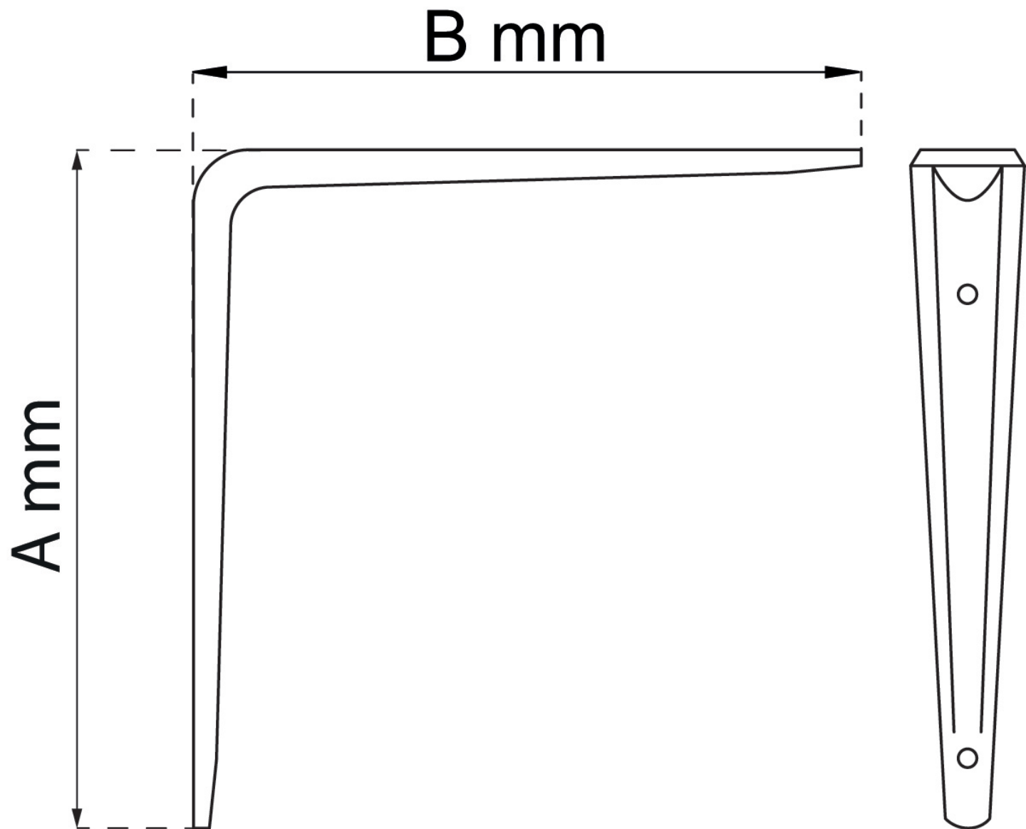 KONSOL BÅREBO 150X200 VITL SB