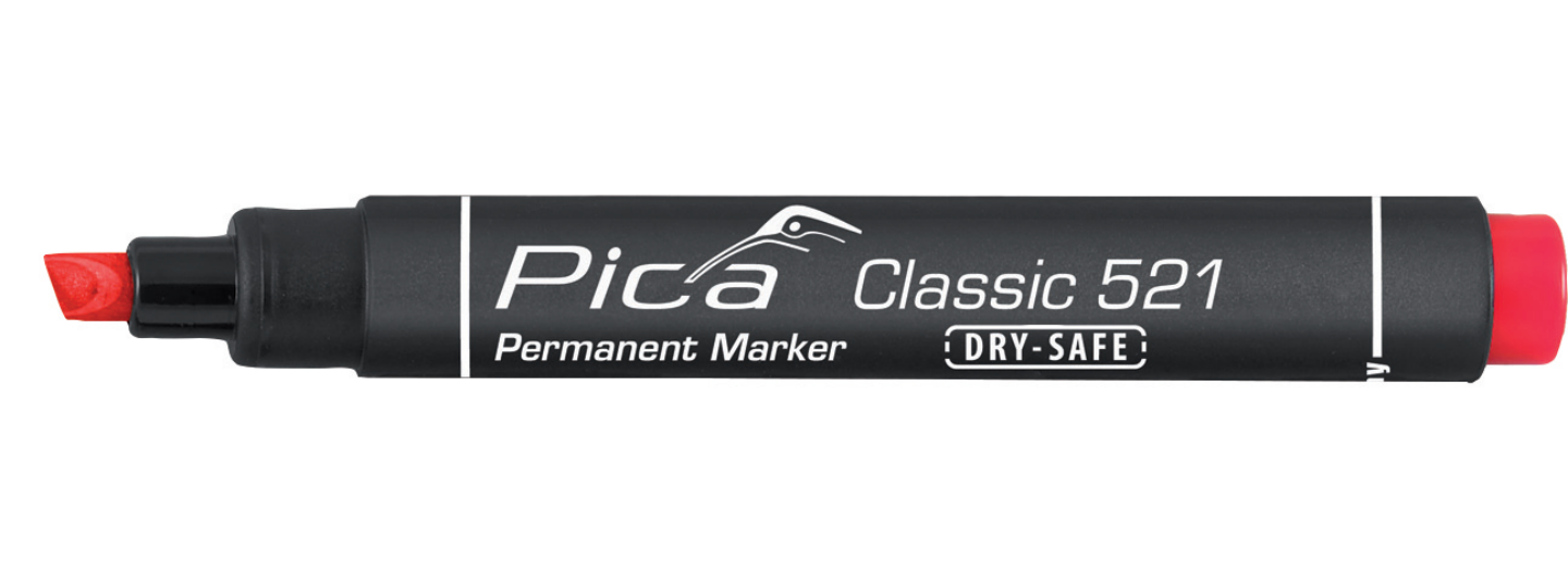 Huopakynä Pica Classic 2-6mm punainen 521