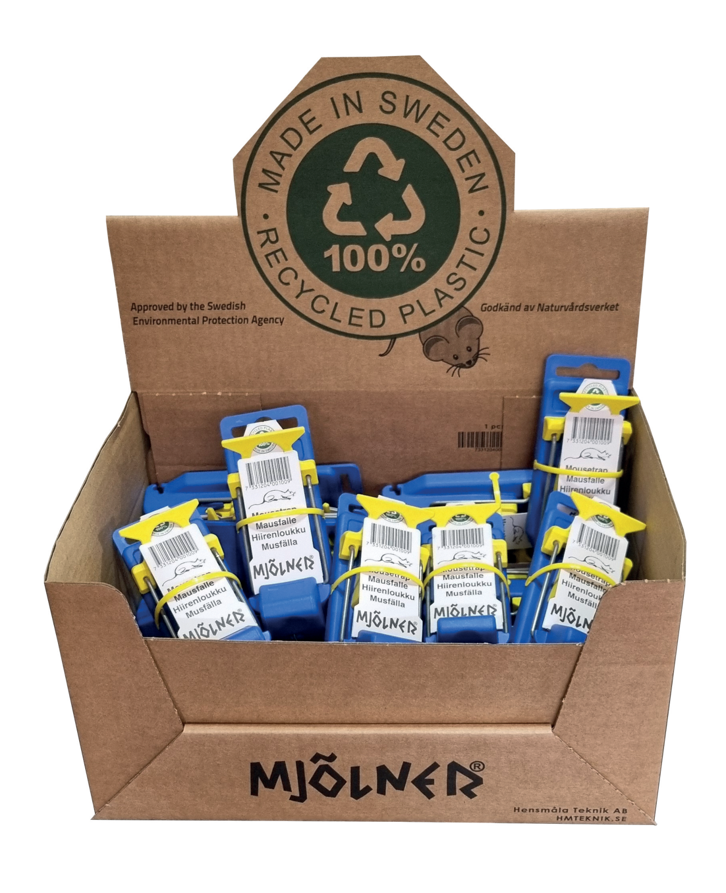 MUSFÄLLA MJÖLNER PLAST