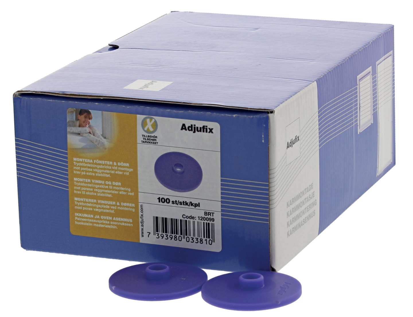TRYCKBRICKA ADJUFIX 100ST