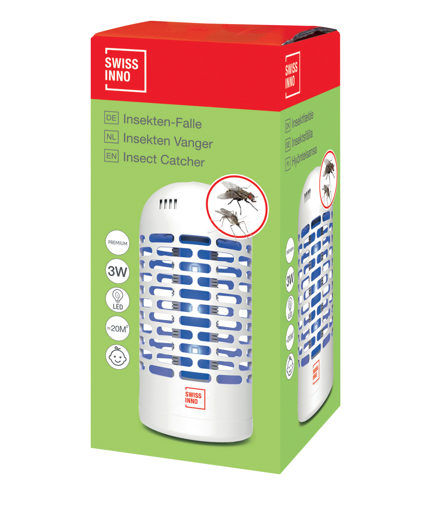 INSEKTSFÄLLA SWISSINNO LED 3W