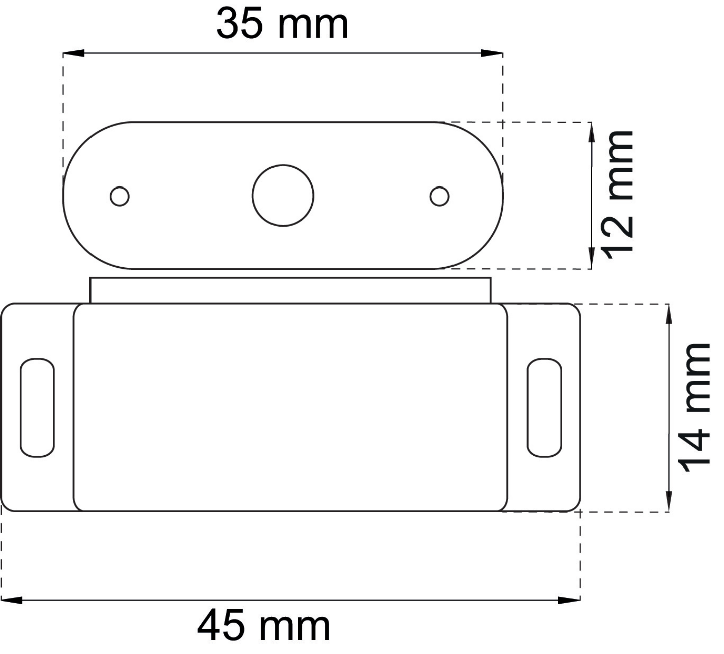MAGNETLÅS SB 4KG 2P