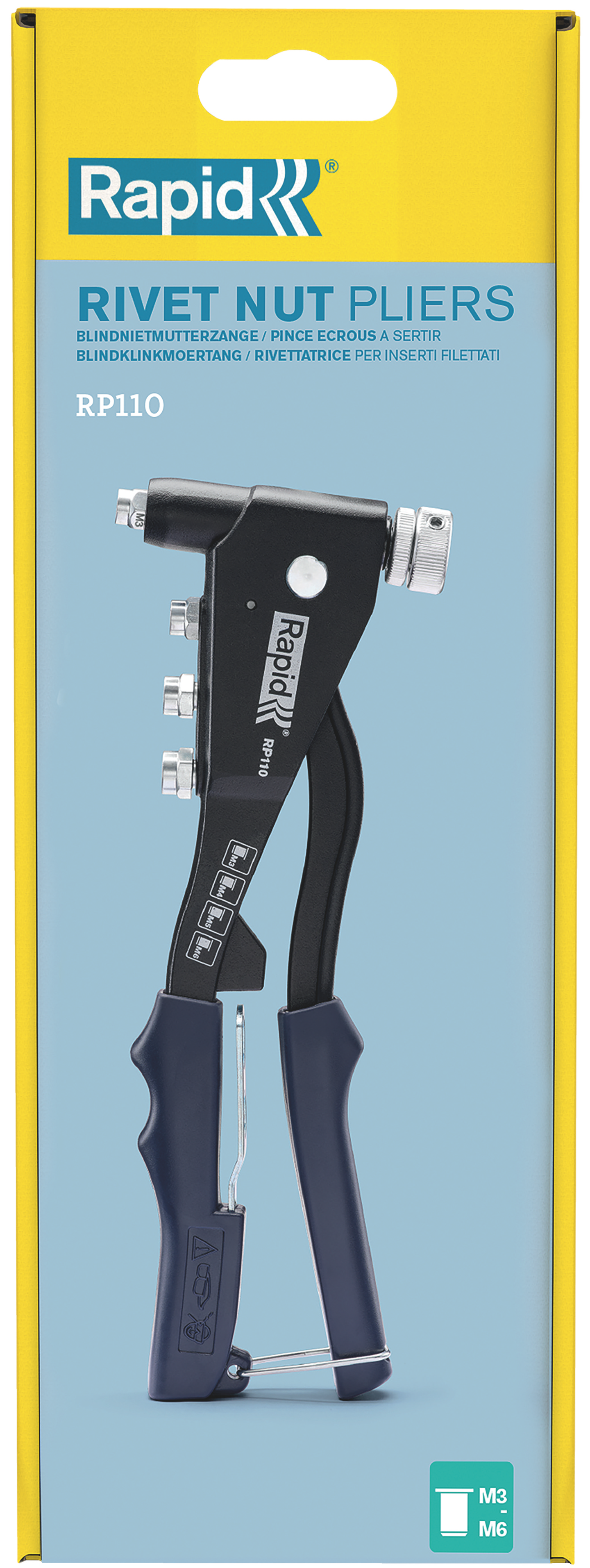 Niittimutteripihti Rapid RP110