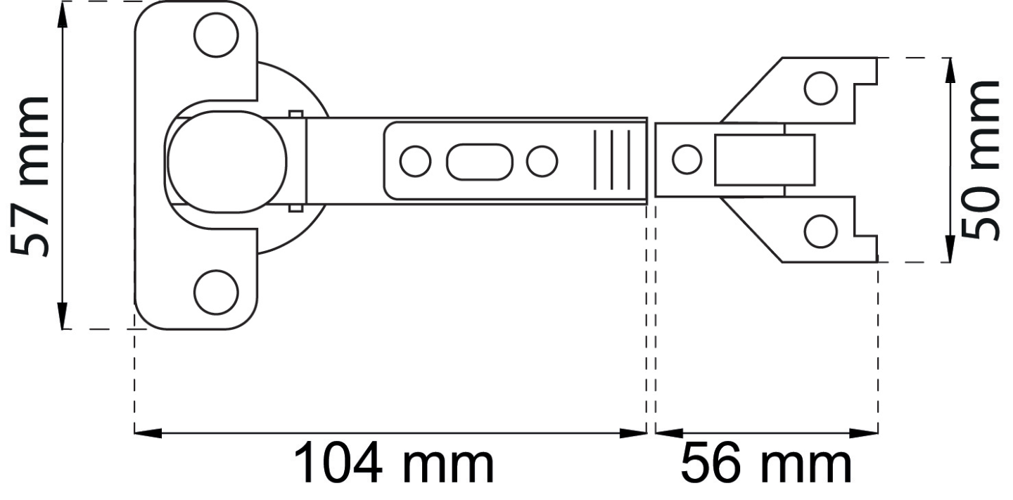 SKÅPGÅNGJÄRN 555 BÅREBO SB