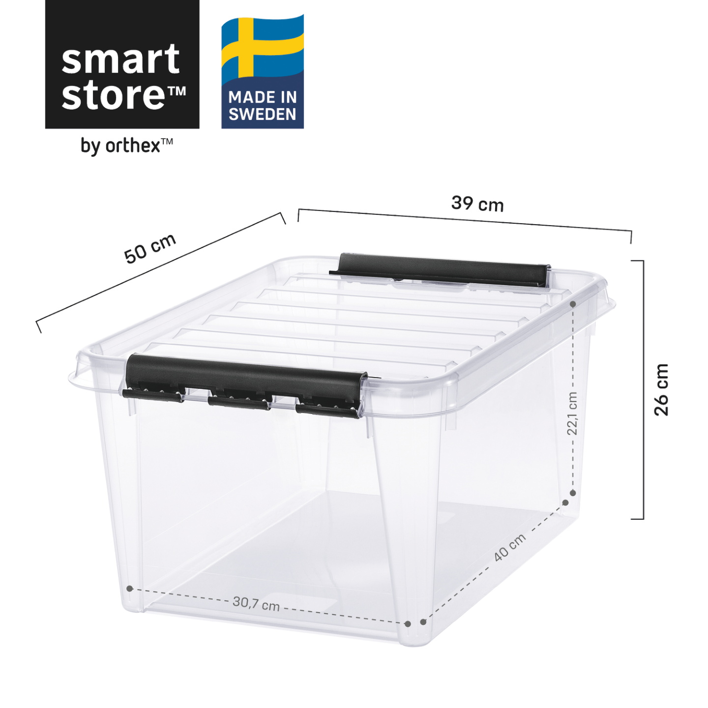 Säilytyslaatikko SmartStore Classic 31l