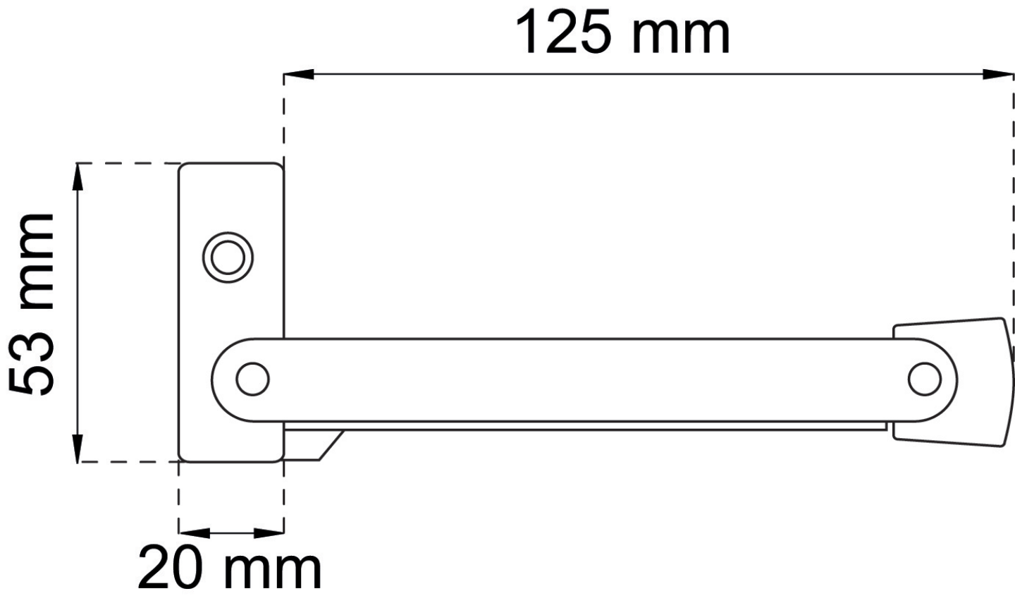 DÖRRHÅLLARE 950 BÅREBO FN SB