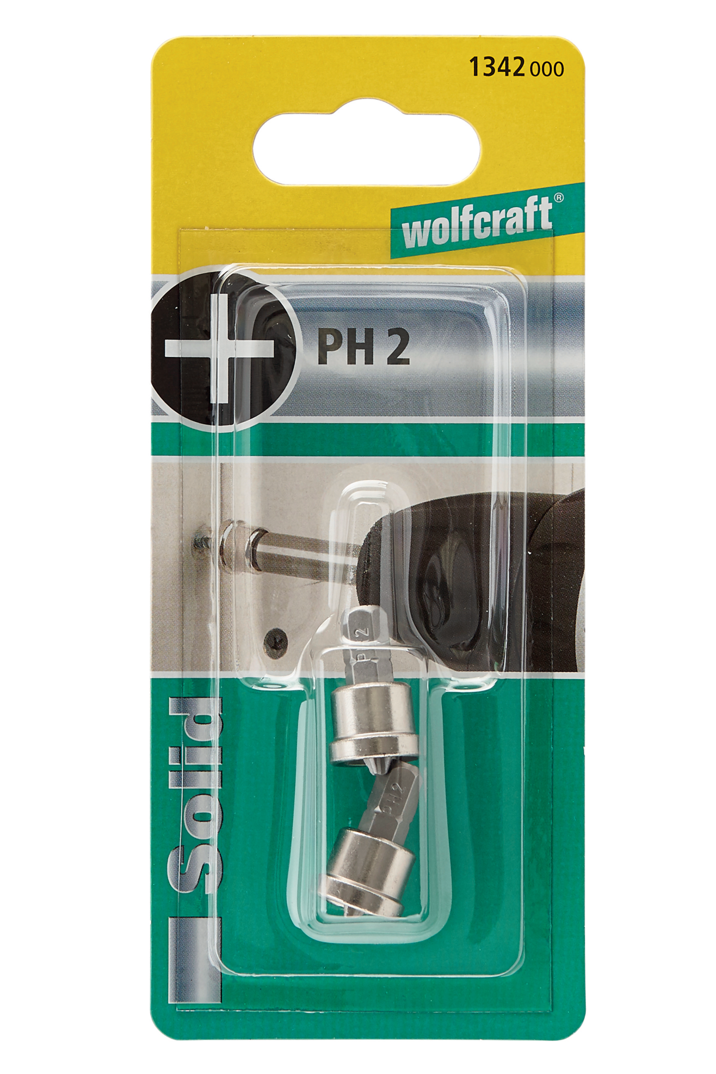 SKRUVADAPTER WOLFCRAFT FÖR GIPS PH2 25MM