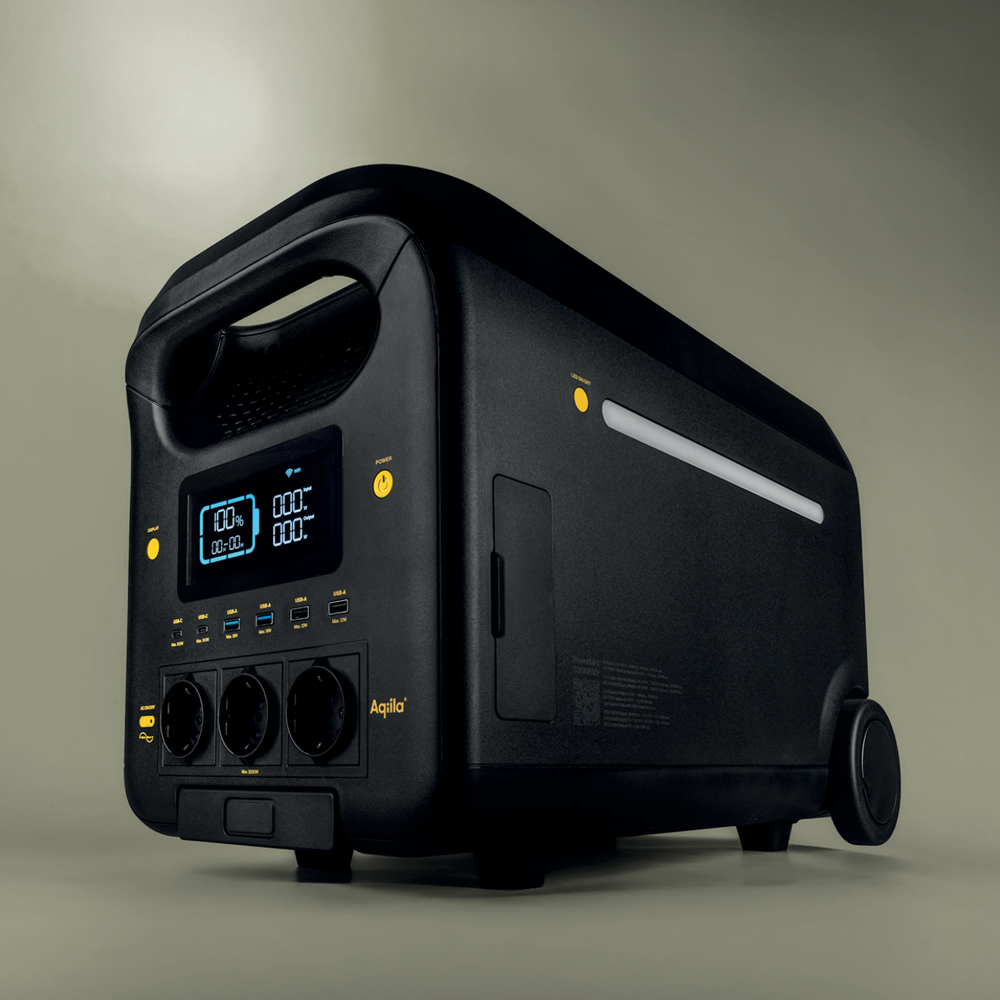 Virta-asema Aqiila Powerbird S3000V2 2560Wh 3000W