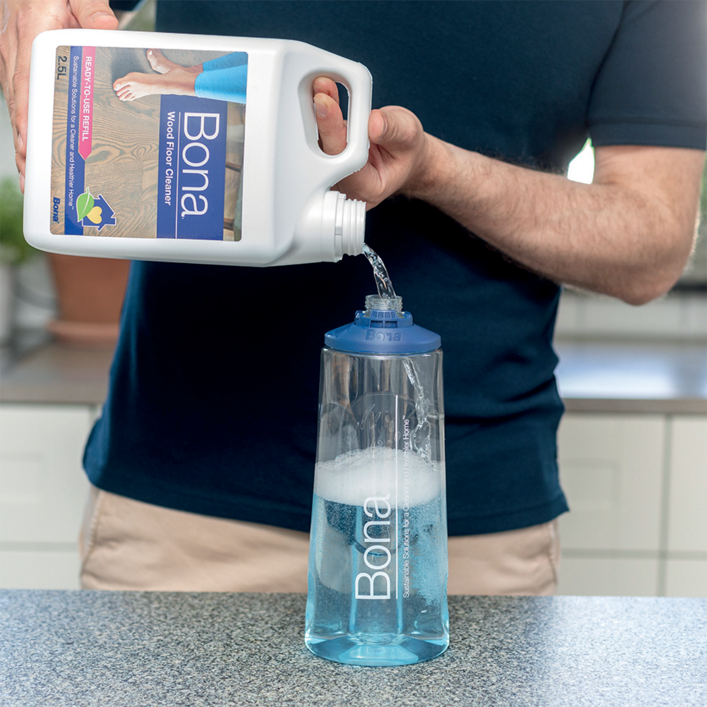 BONA FLOOR CLEANER 4L REFILL FÖR TRÄ OCH PARKETTGOLV