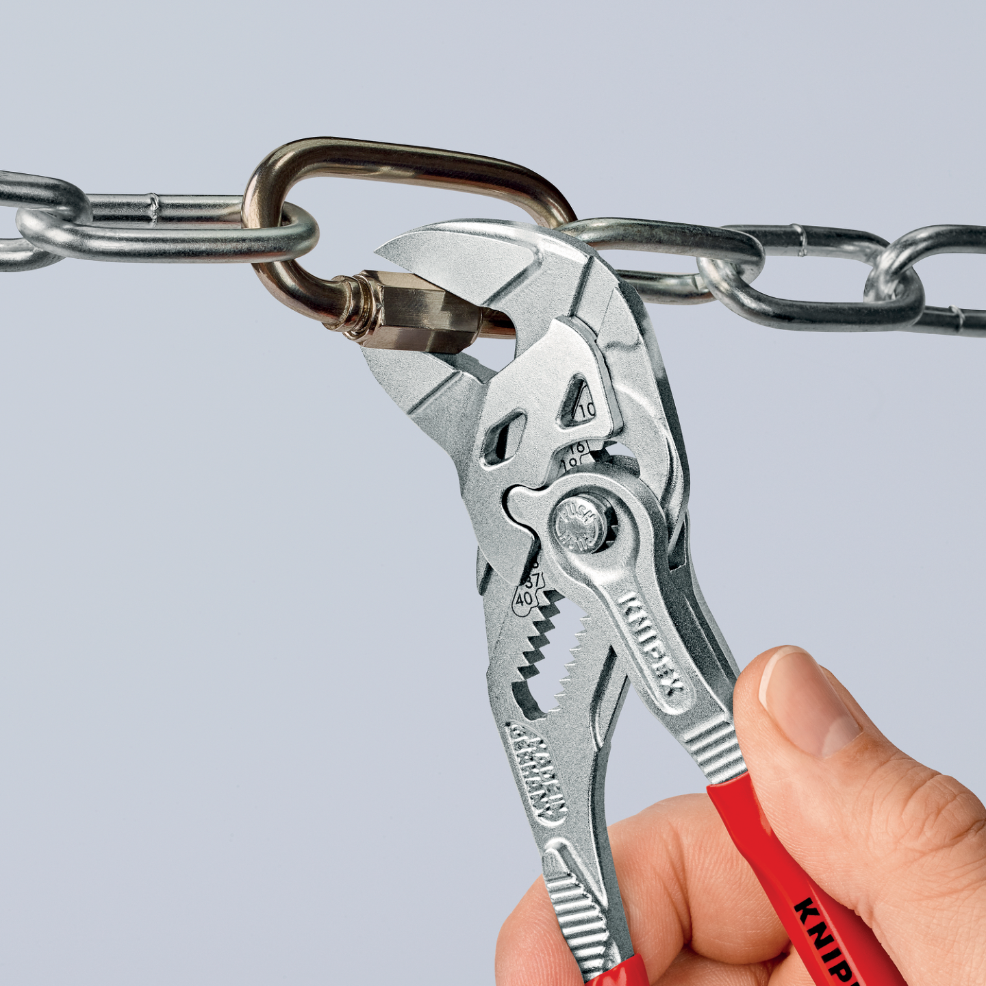 Siirtoleukapihti Knipex 180mm sileäleukainen SB