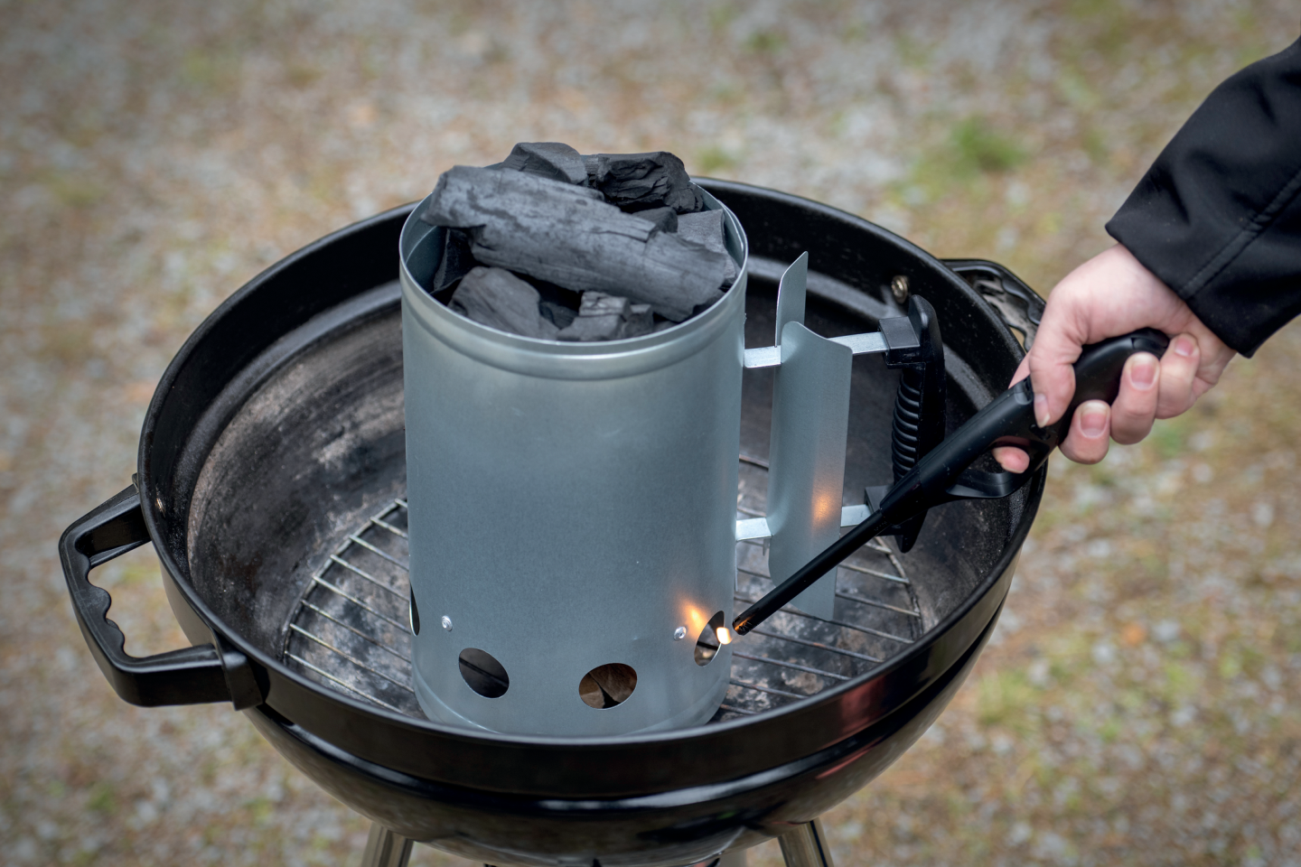 GRILLKOLSTARTER MUSTANG