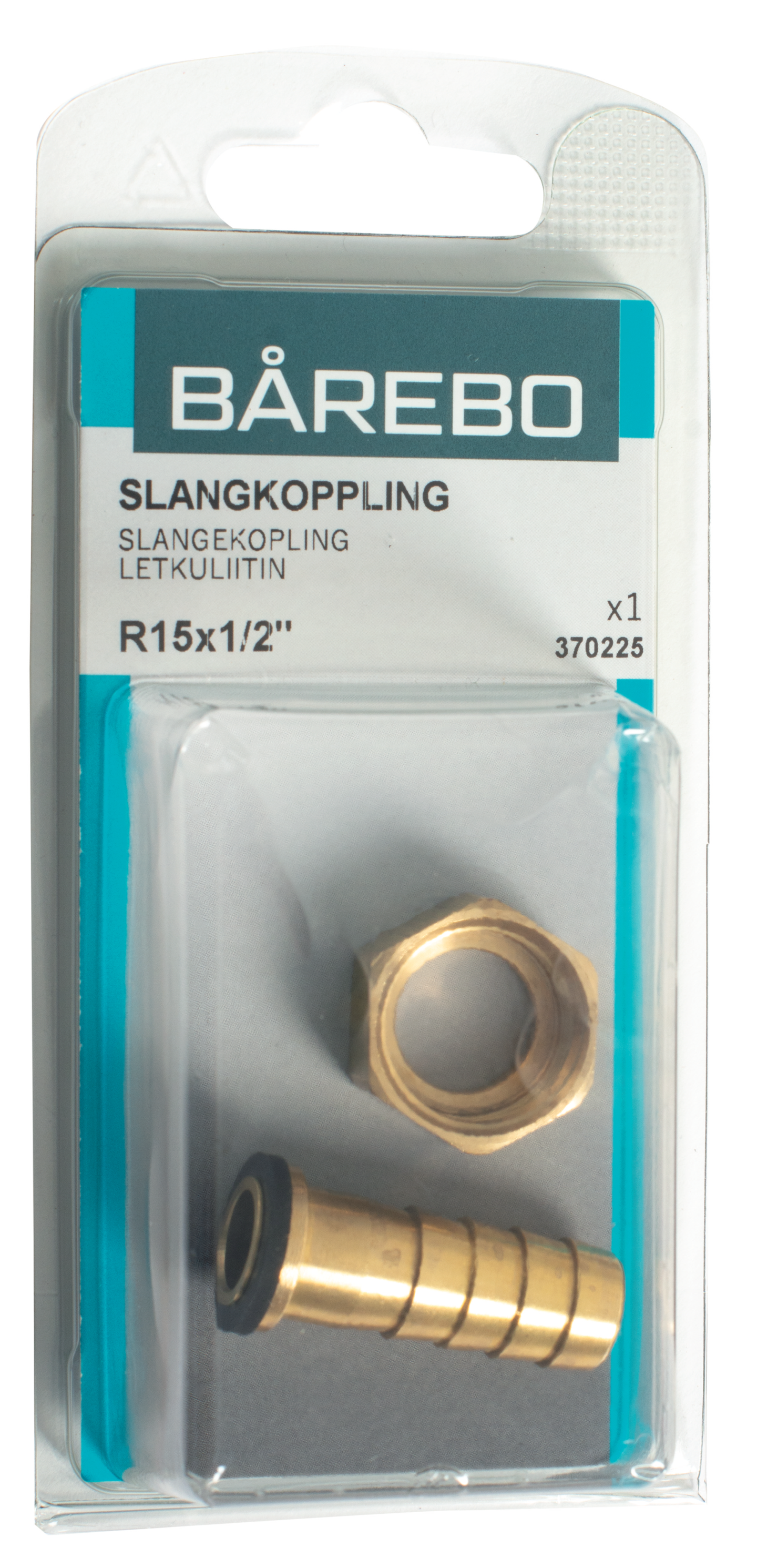 SLANGKOPPLING BÅREBO R15X1/2 IG SB