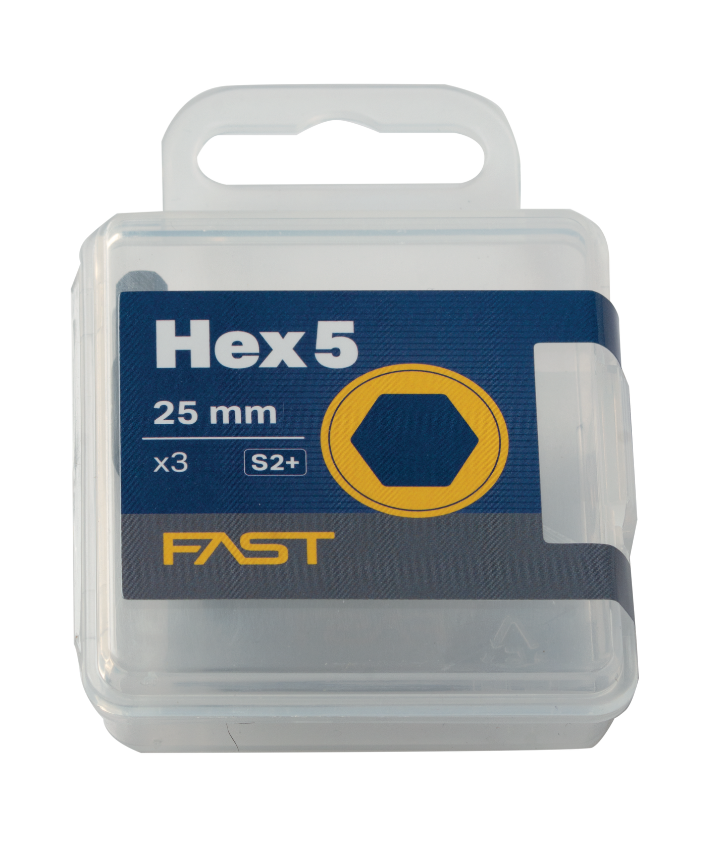 BITS FAST 5MM HEX 25MM 3ST
