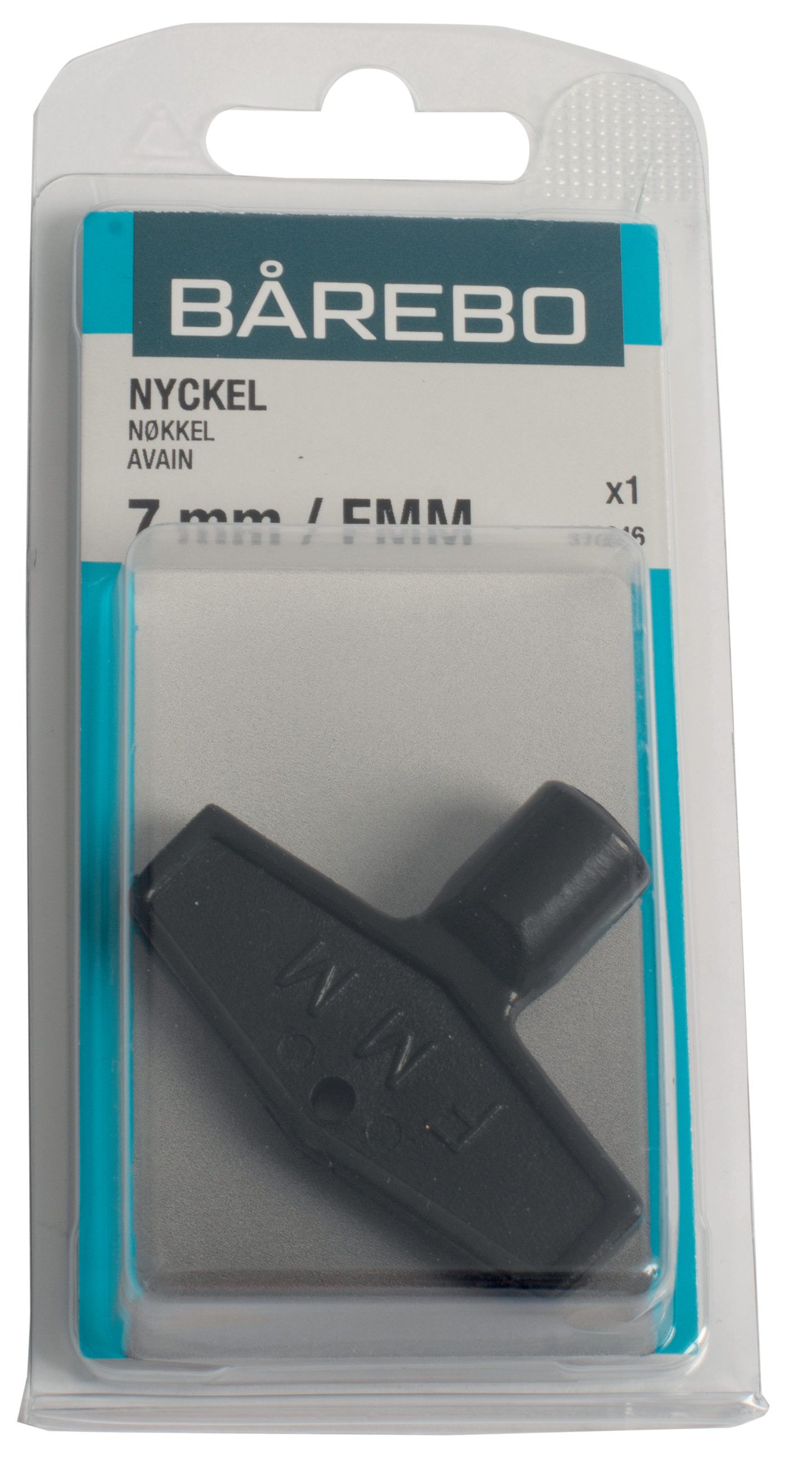 NYCKEL FÖR VATTENUTKASTARE FMM 7MM 4KANTSGREPP FRÅN 1975