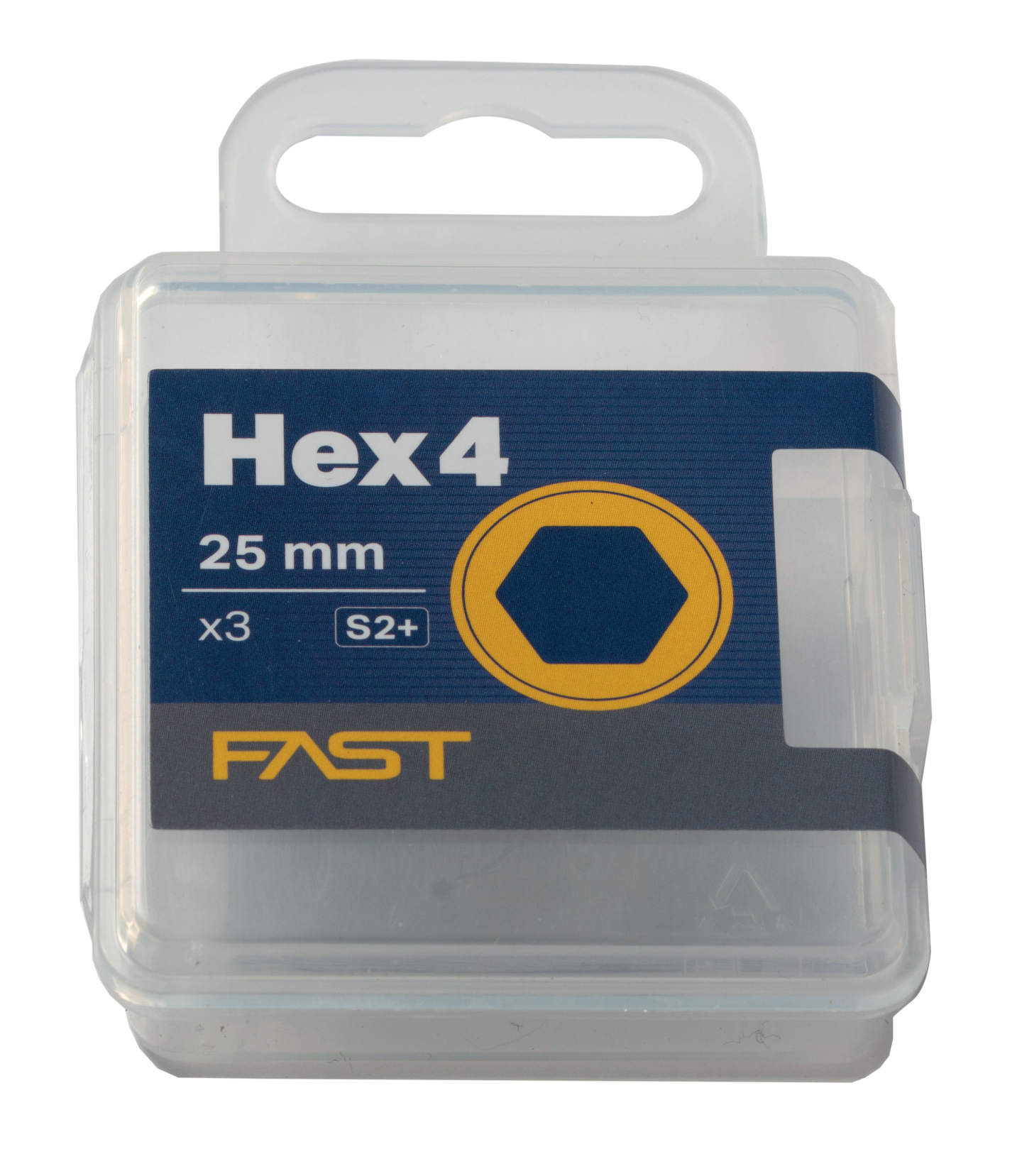 BITS FAST 4MM HEX 25MM 3ST