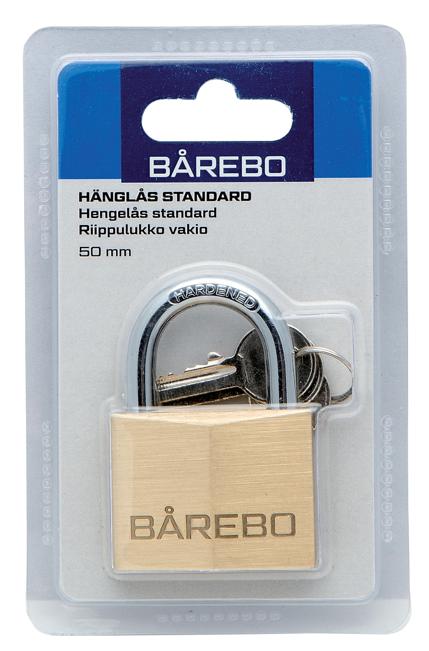 HÄNGLÅS BÅREBO STANDARD 40MM SB