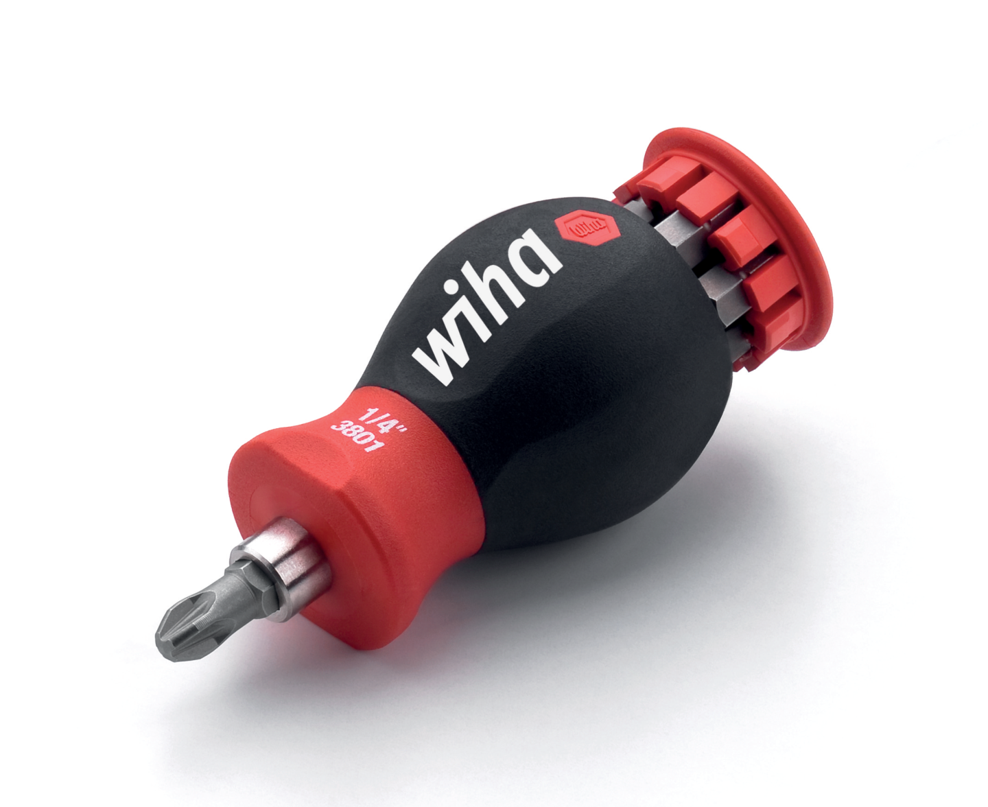BITSMEJSEL WIHA 6 BITS STUBBY 1/4T