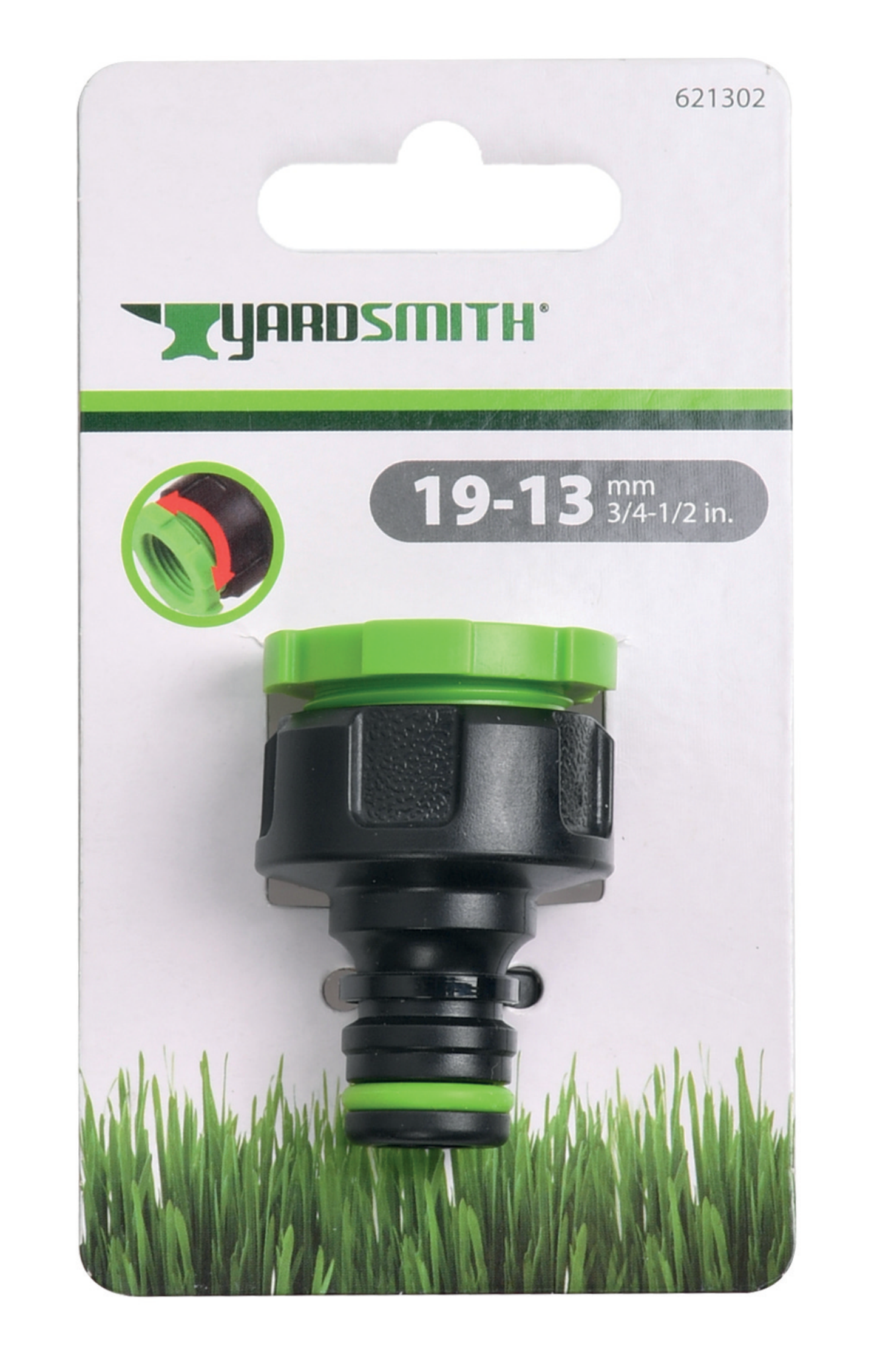 KRANKOPPLING YARDSMITH M ADAPTER 3/4 OCH, 1/2