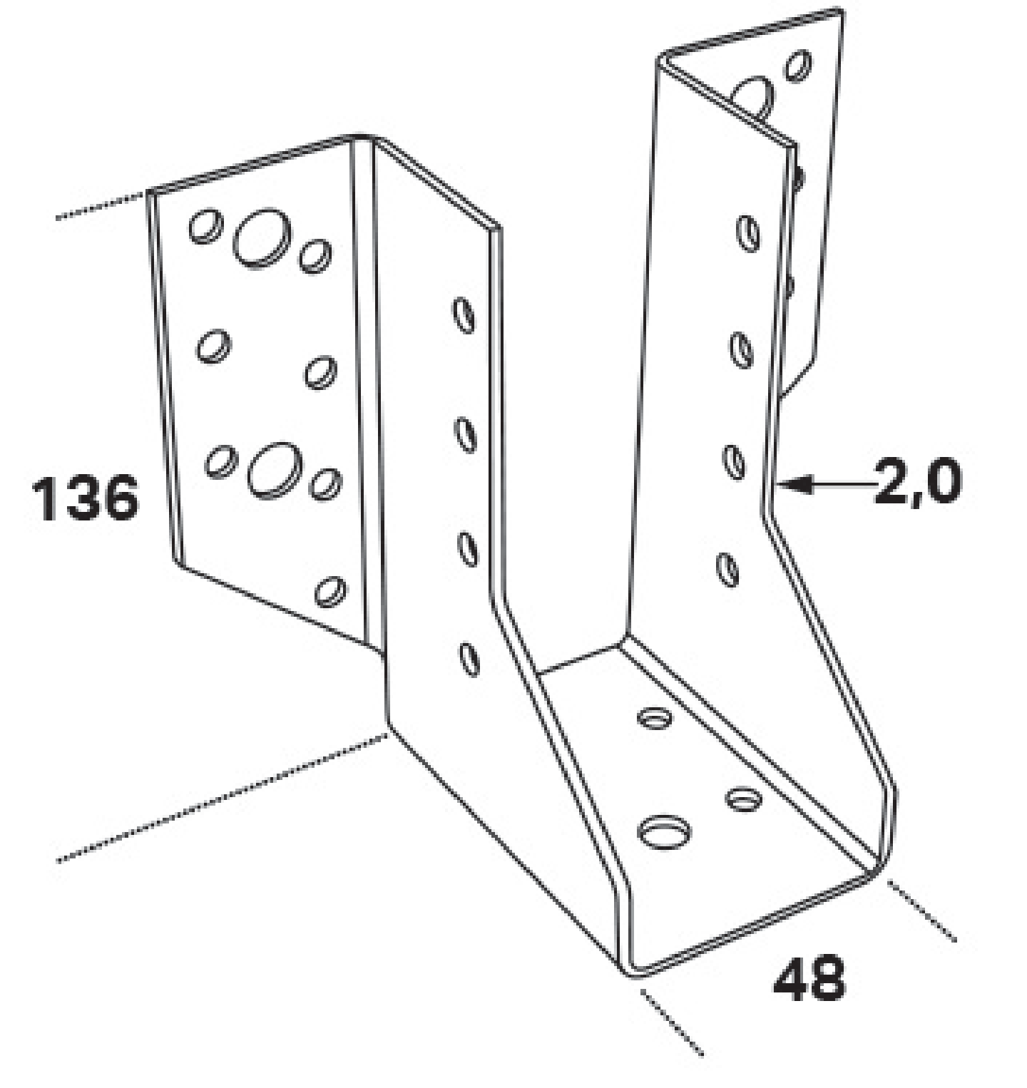 BALKSKO JH 48X136X2