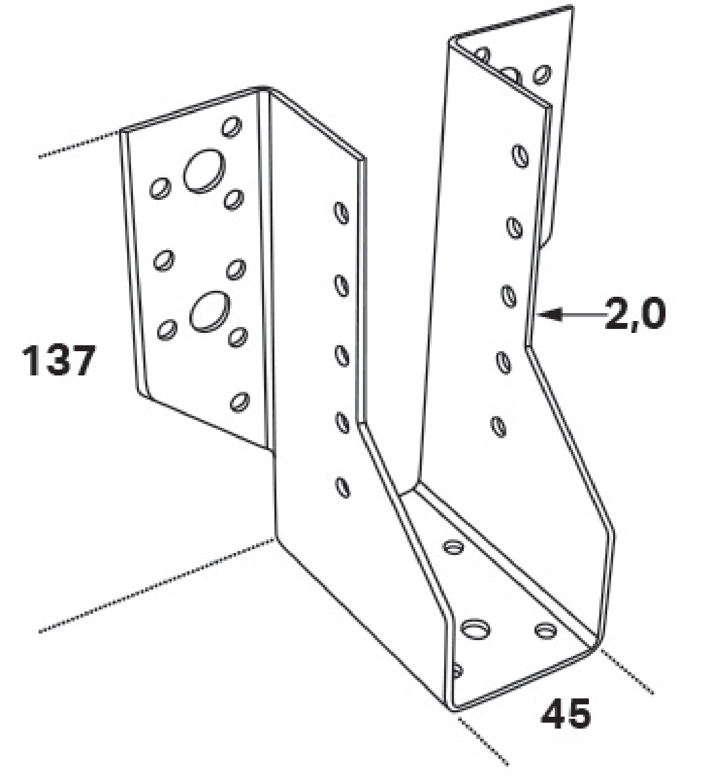 BALKSKO JH 45X137X2