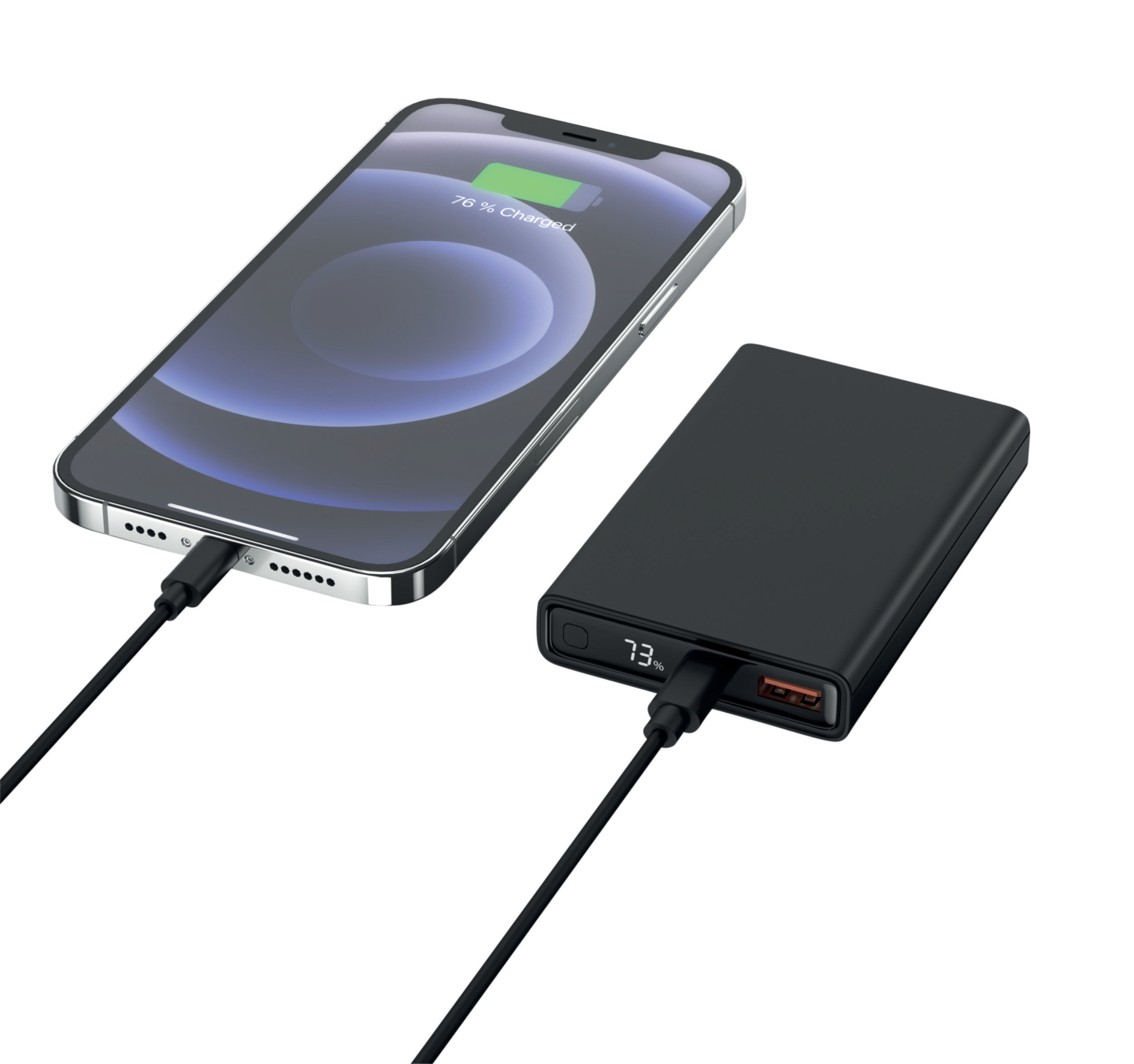 LADDARE ANSMANN PORTABEL 10000 MAH, SVART
