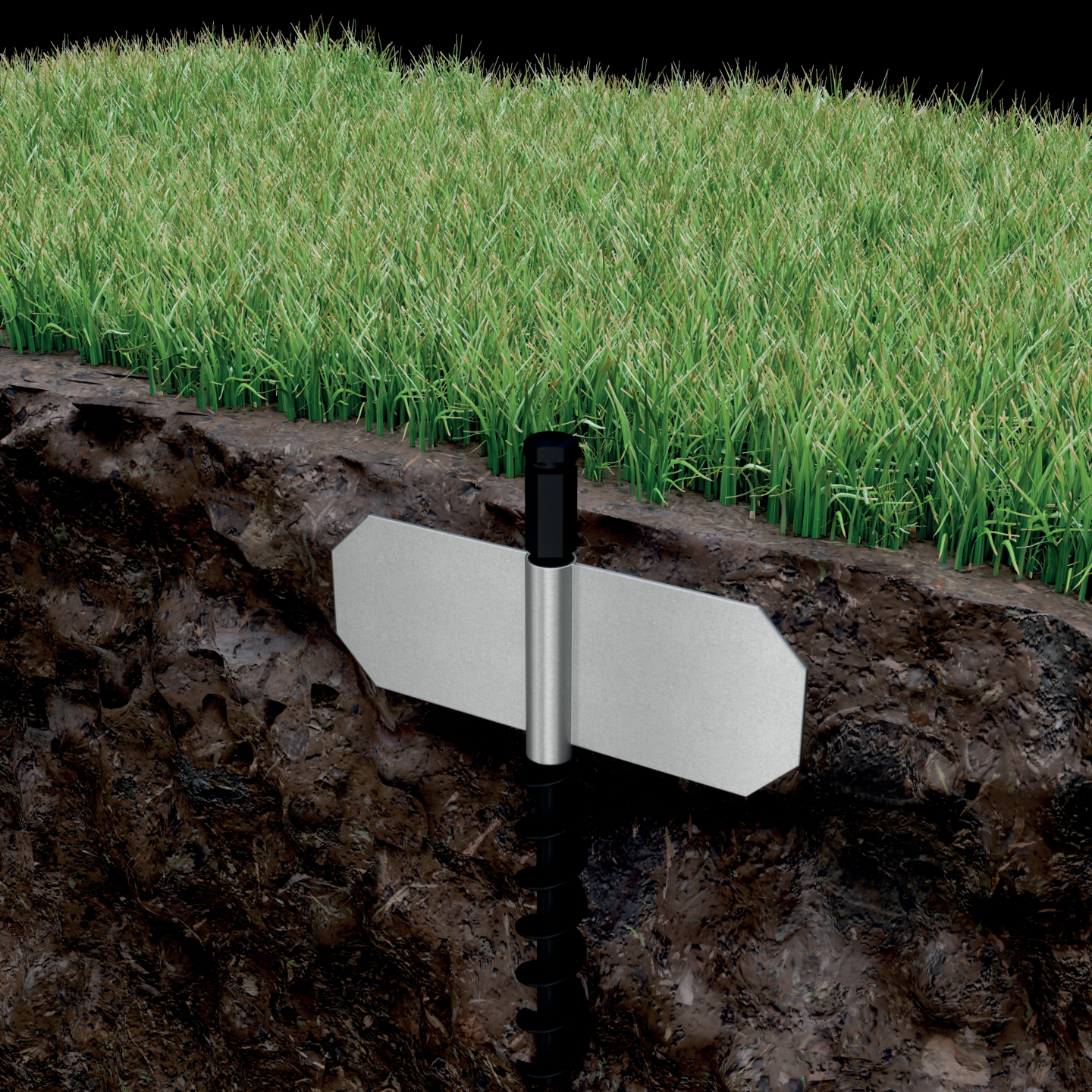 STABILISATOR GROUNDPLUG TWISTER M12