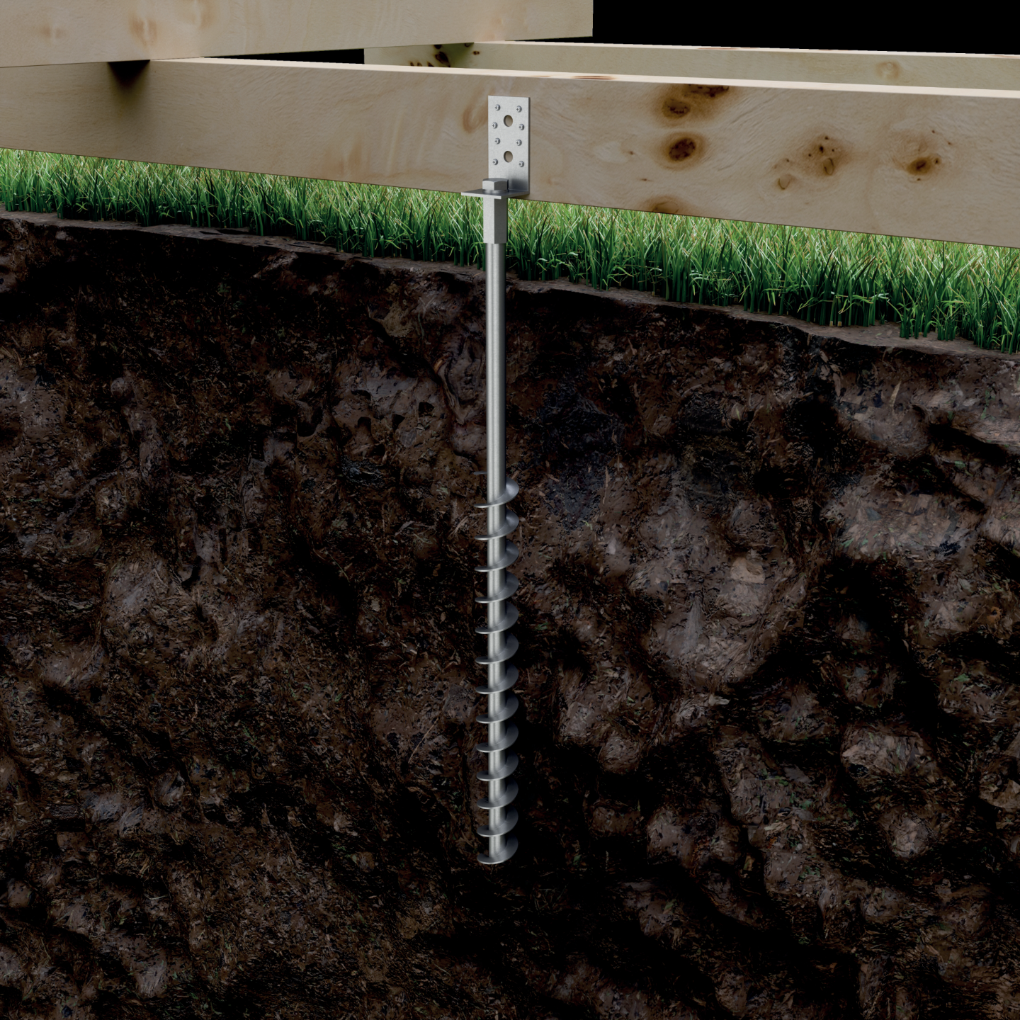 MARKSKRUV GROUNDPLUG TWISTER M16/750MM