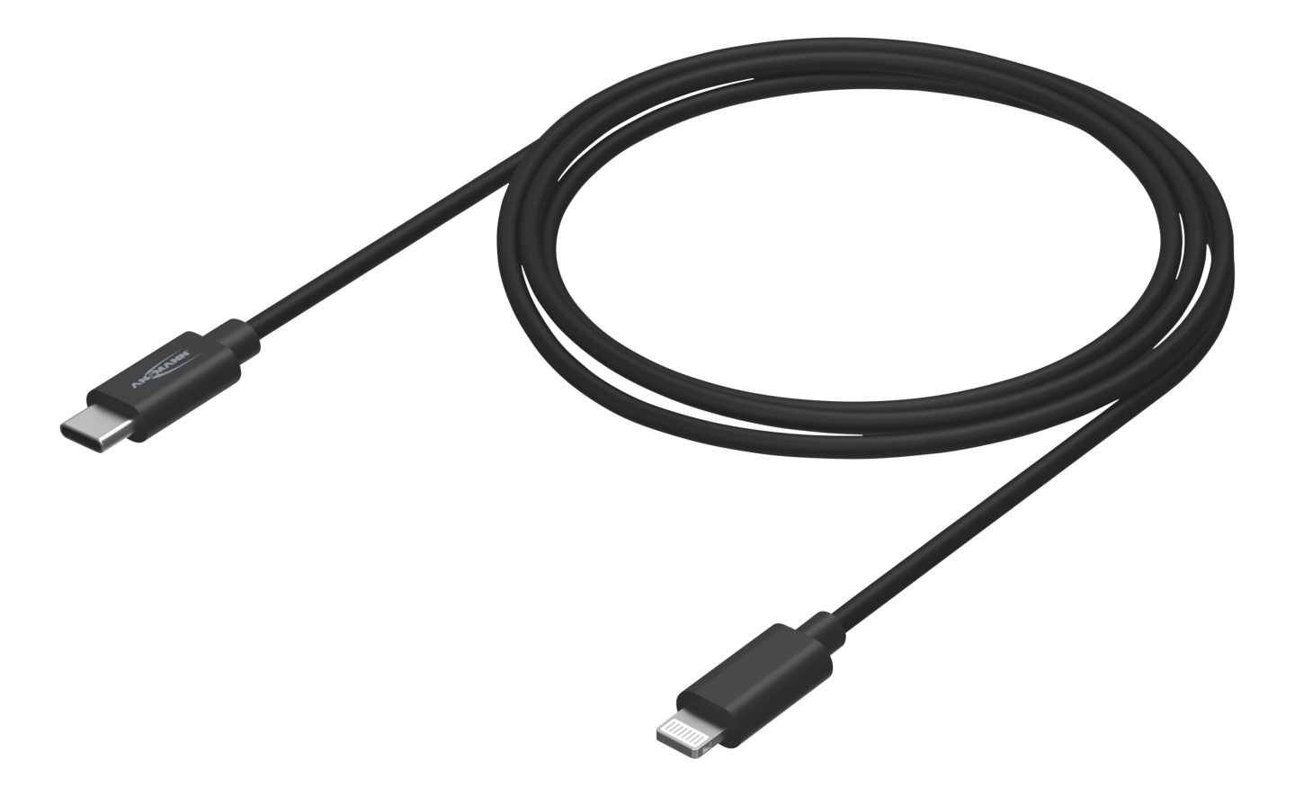 LADDKABEL ANSMANN USB C LIGHTNING SVAR 1,2M