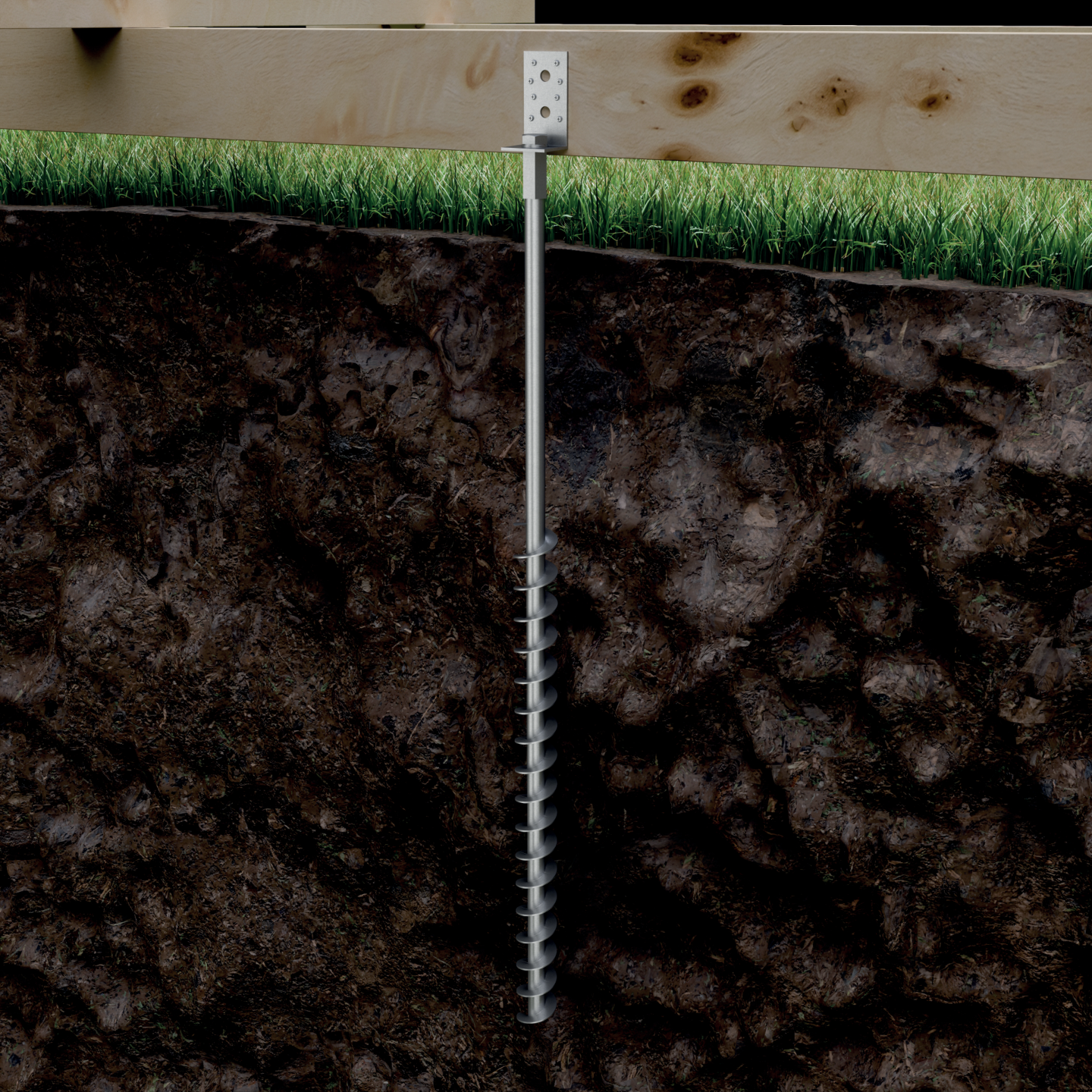 MARKSKRUV GROUNDPLUG TWISTER M16/1000MM