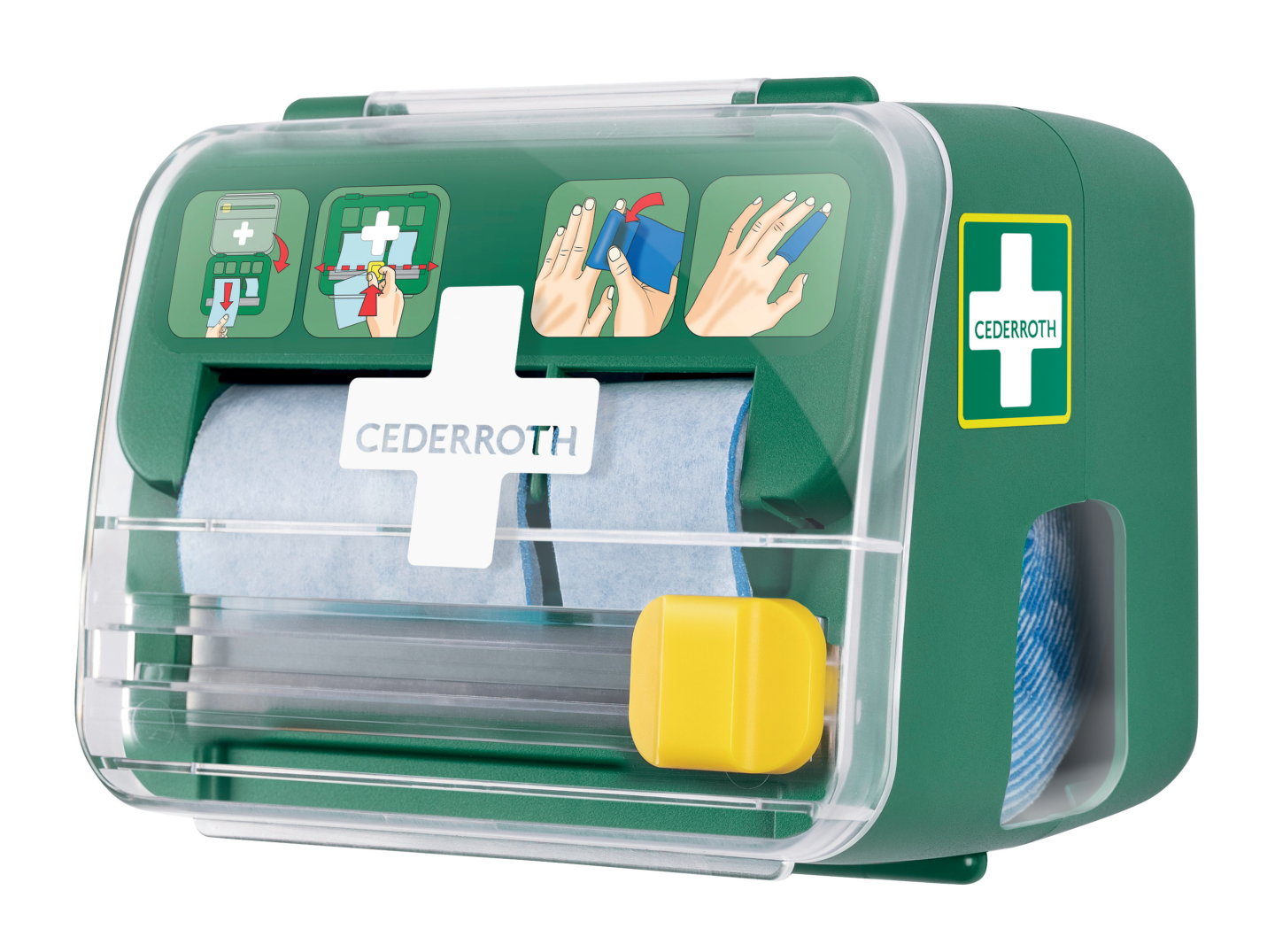 BANDAGE CEDERROTH SOFT FOAM 2-IN-1, DISPENSER