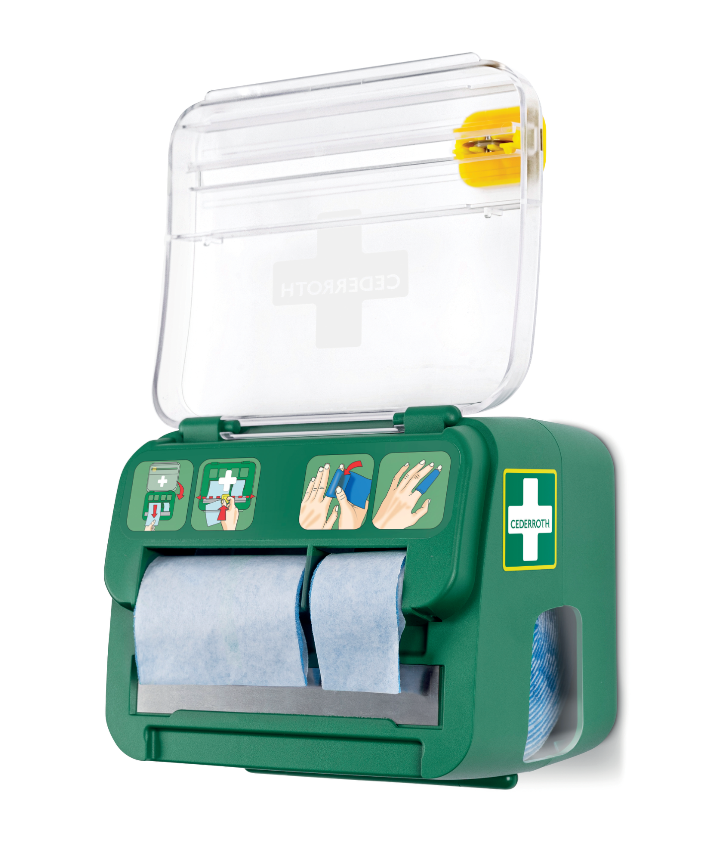 BANDAGE CEDERROTH SOFT FOAM 2-IN-1, DISPENSER