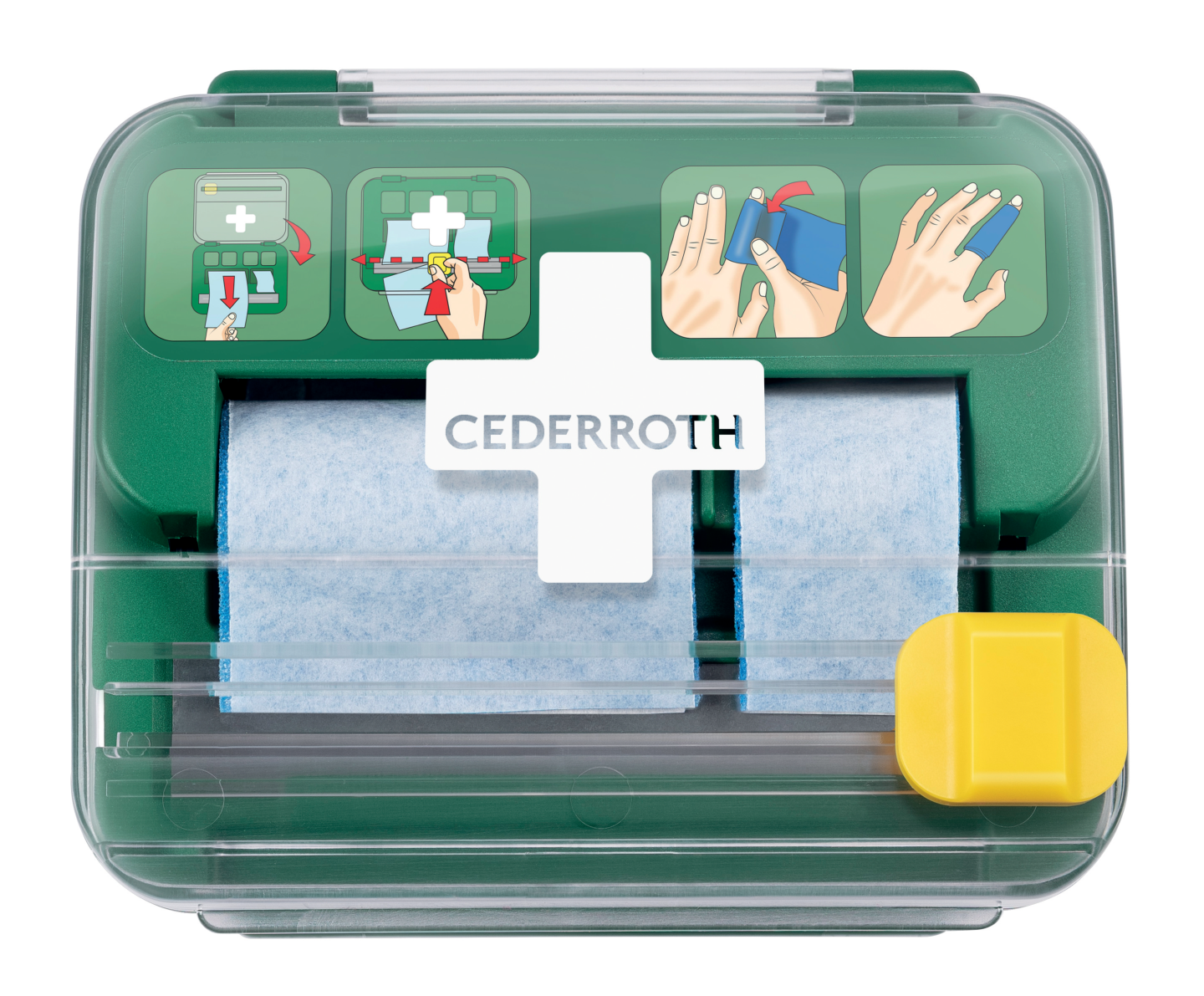 BANDAGE CEDERROTH SOFT FOAM 2-IN-1, DISPENSER