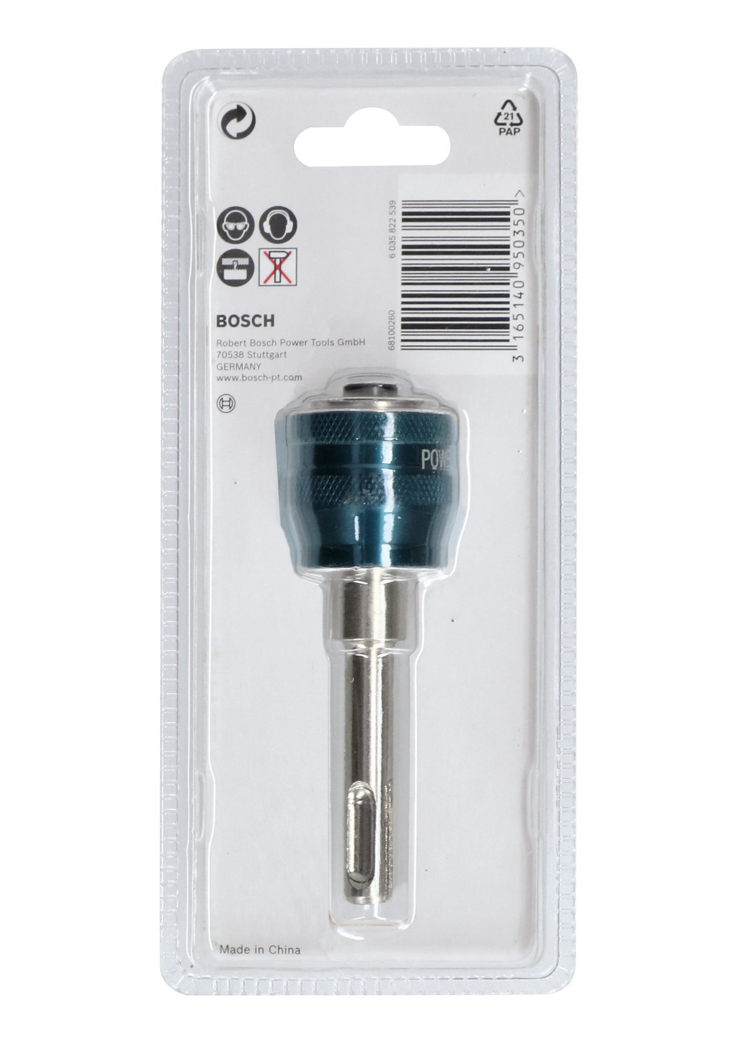 HÅLSÅGADAPTER PCP UTAN BORR SDS-PLUS