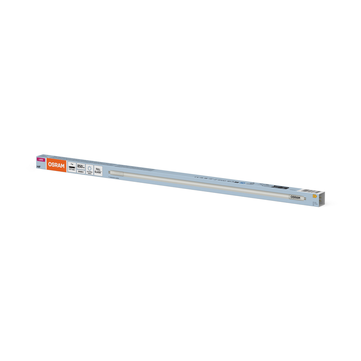 Led-valoputki OSRAM SubstiTUBE T5 HF L13 SHORT 517mm 850lm 4000K G5